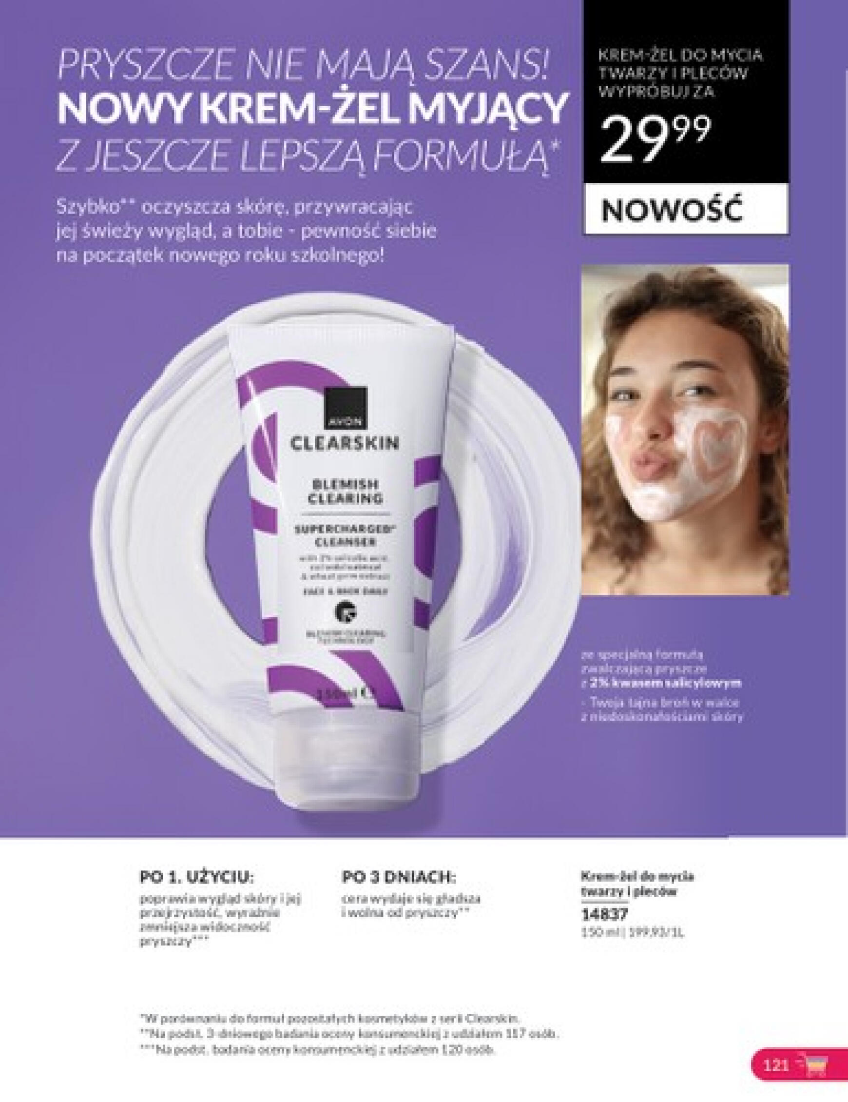 Avon gazetka aktualna ważna od 01.08. - 31.08. 121