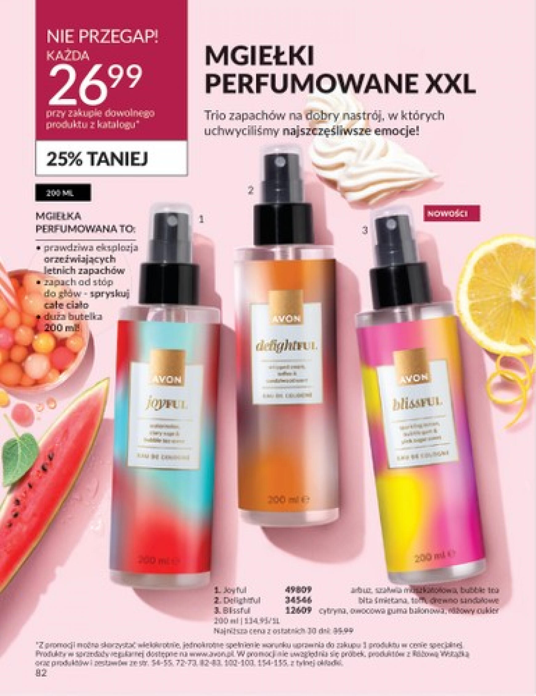 Avon gazetka aktualna ważna od 01.08. - 31.08. 82