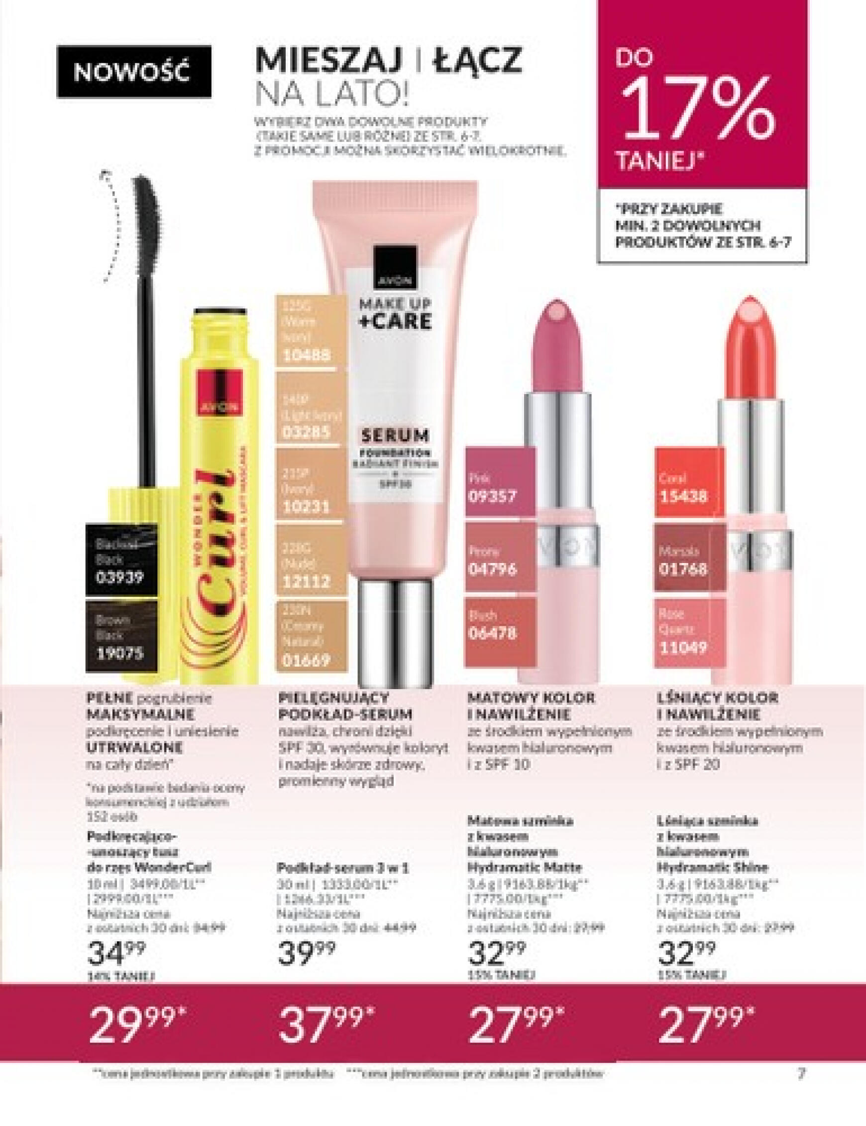 Avon gazetka aktualna ważna od 01.08. - 31.08. 7