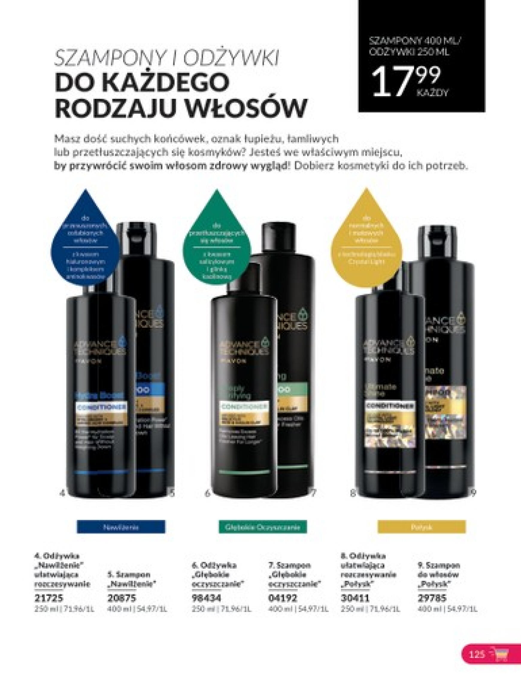 Avon gazetka aktualna ważna od 01.08. - 31.08. 125