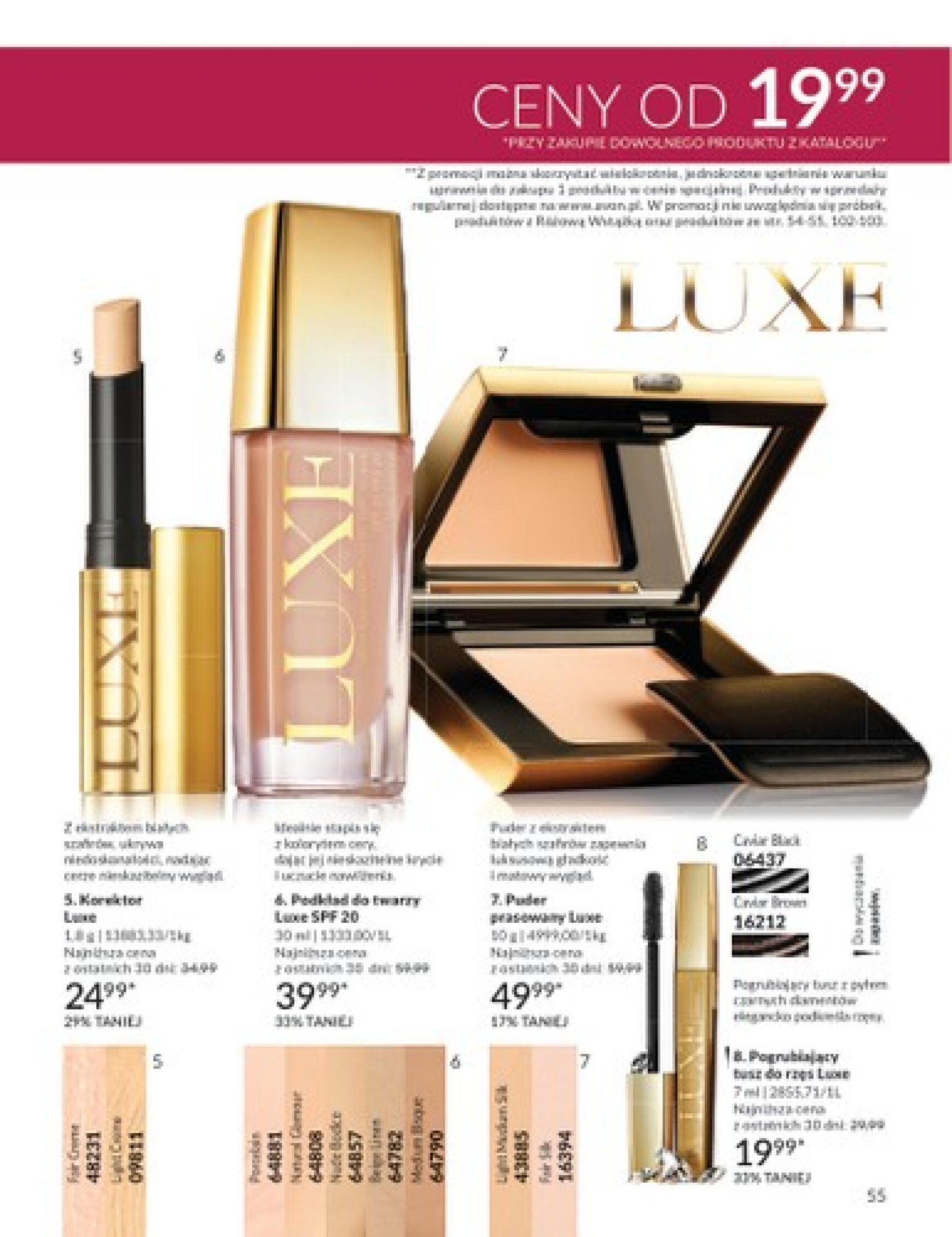 Avon gazetka aktualna ważna od 01.08. - 31.08. 55