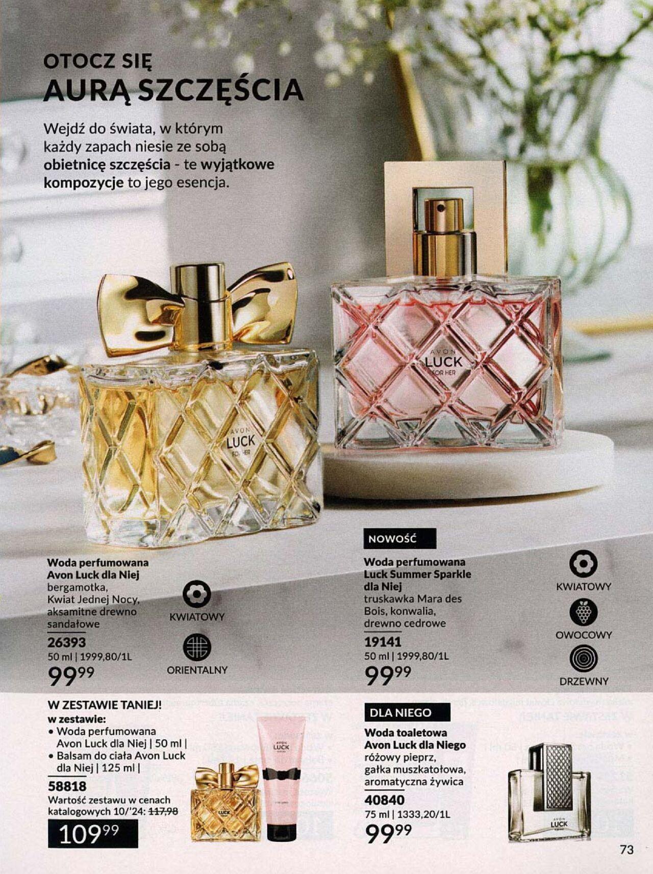 Avon Katalog 10 2024 01.10.2024 - 31.10.2024 73