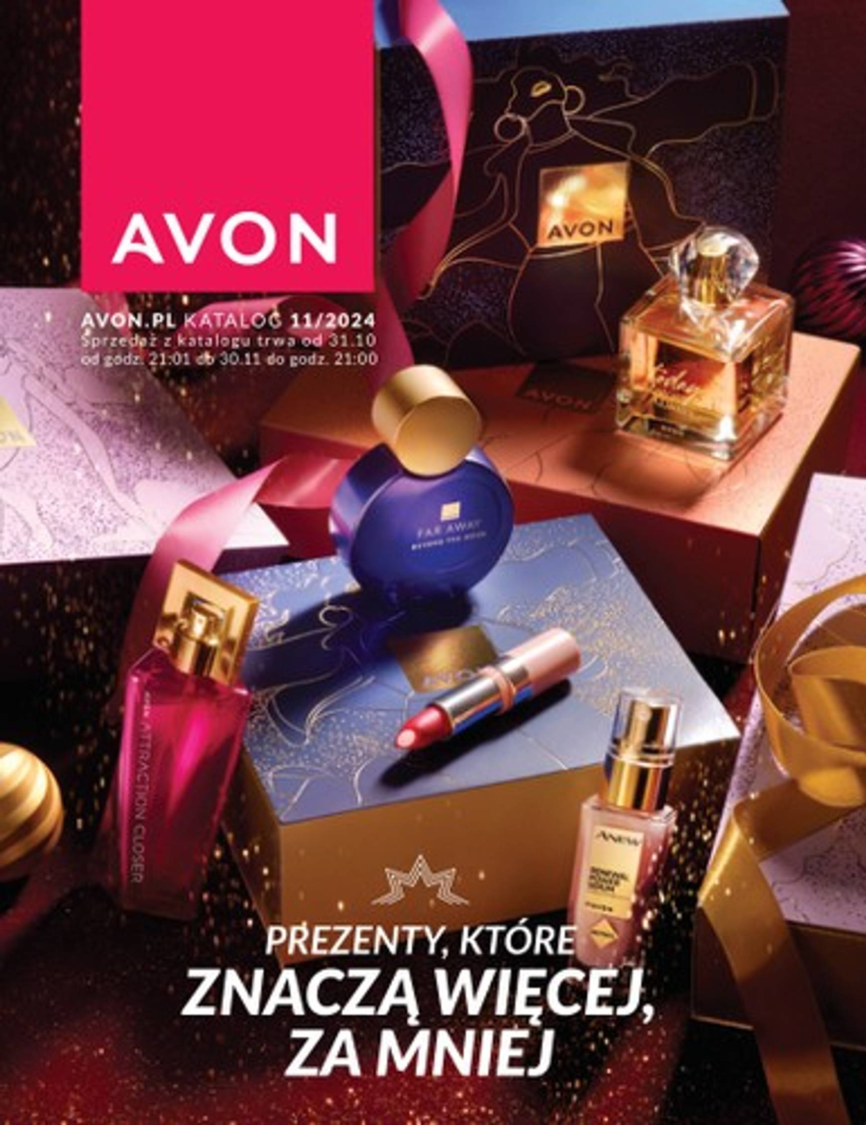 Avon gazetka ważna od 01.11. - 30.11.