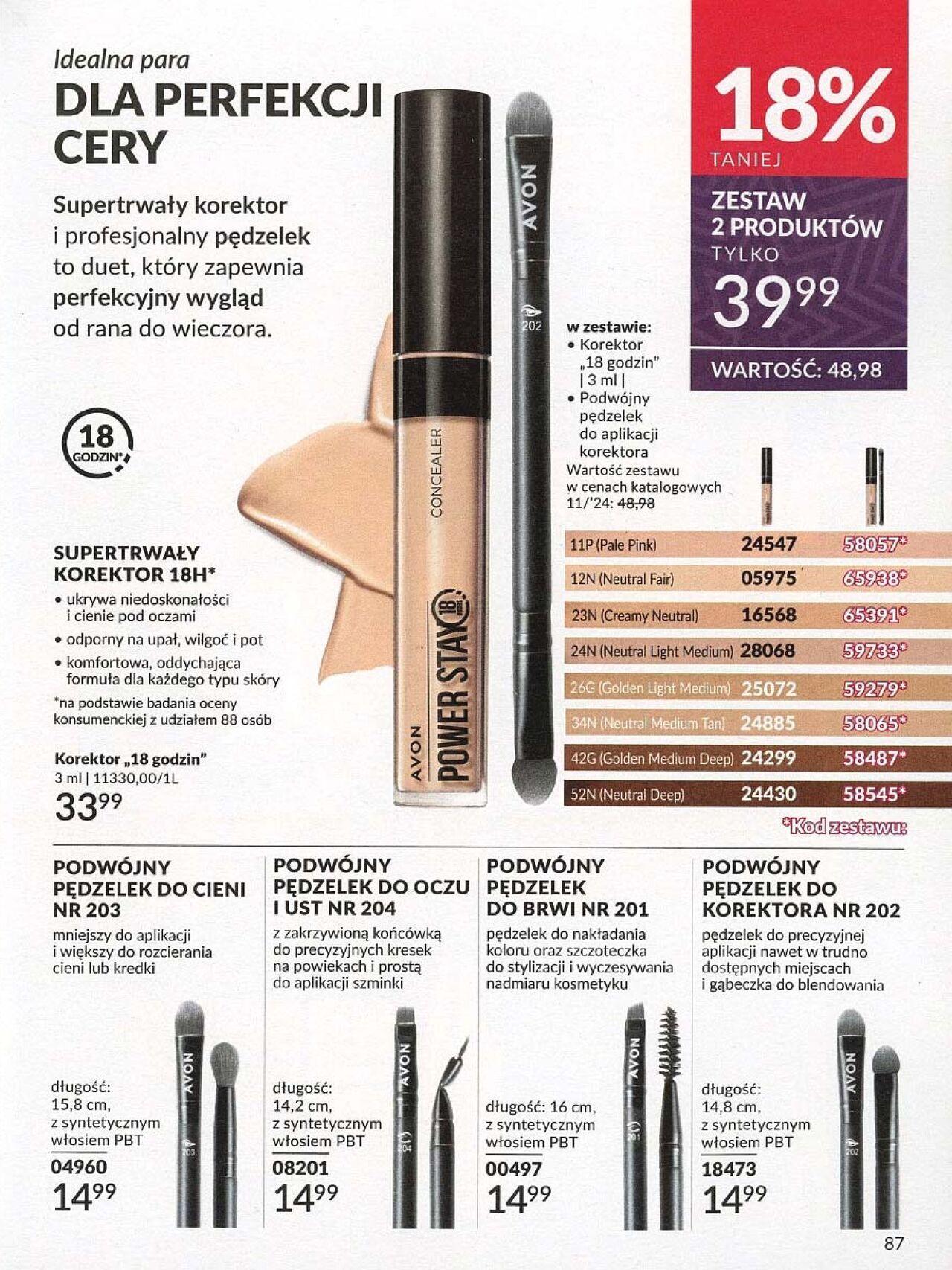 Avon BLACK FRIDAY 01.11.2024 - 30.11.2024 87