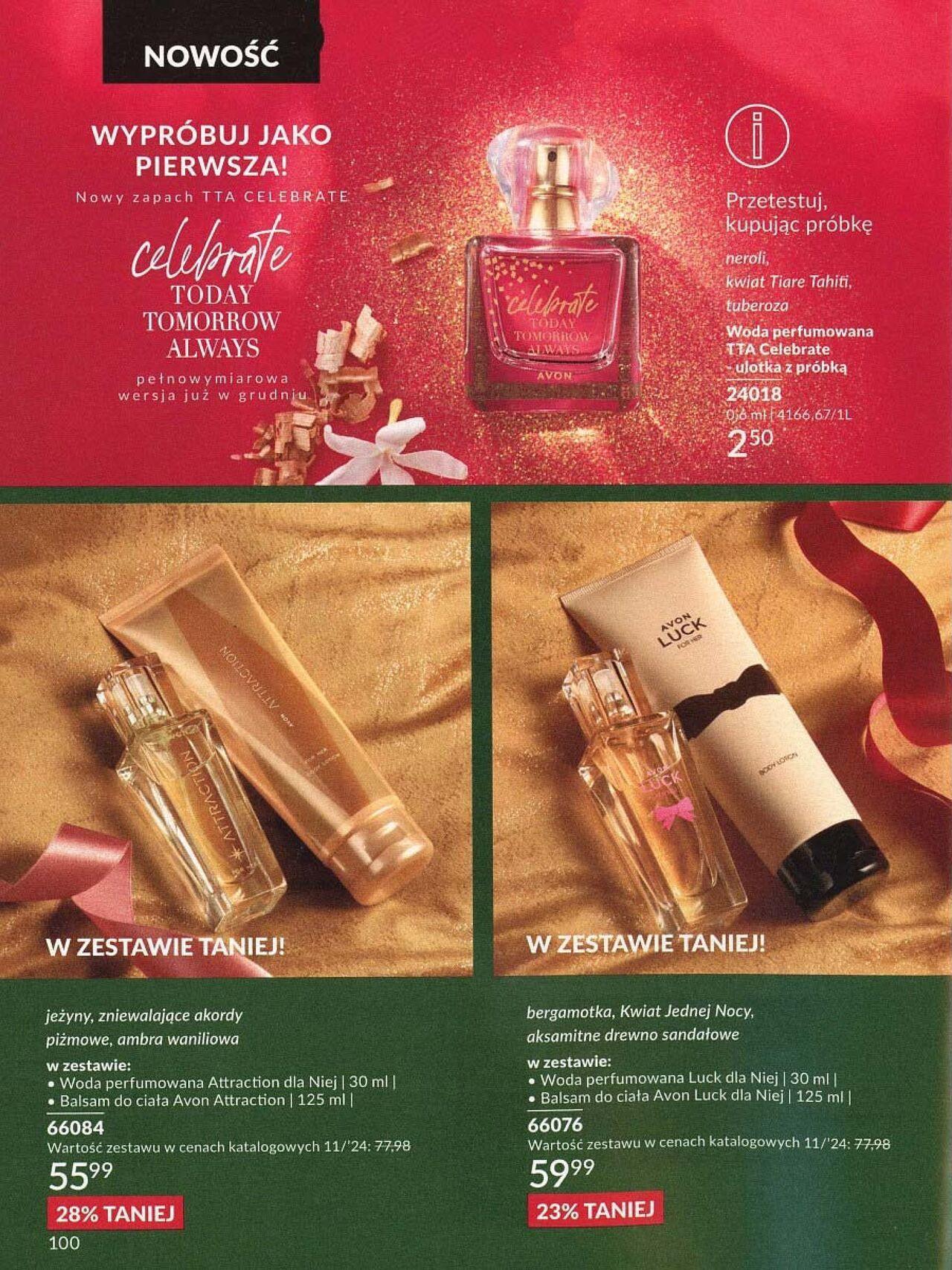 Avon BLACK FRIDAY 01.11.2024 - 30.11.2024 100