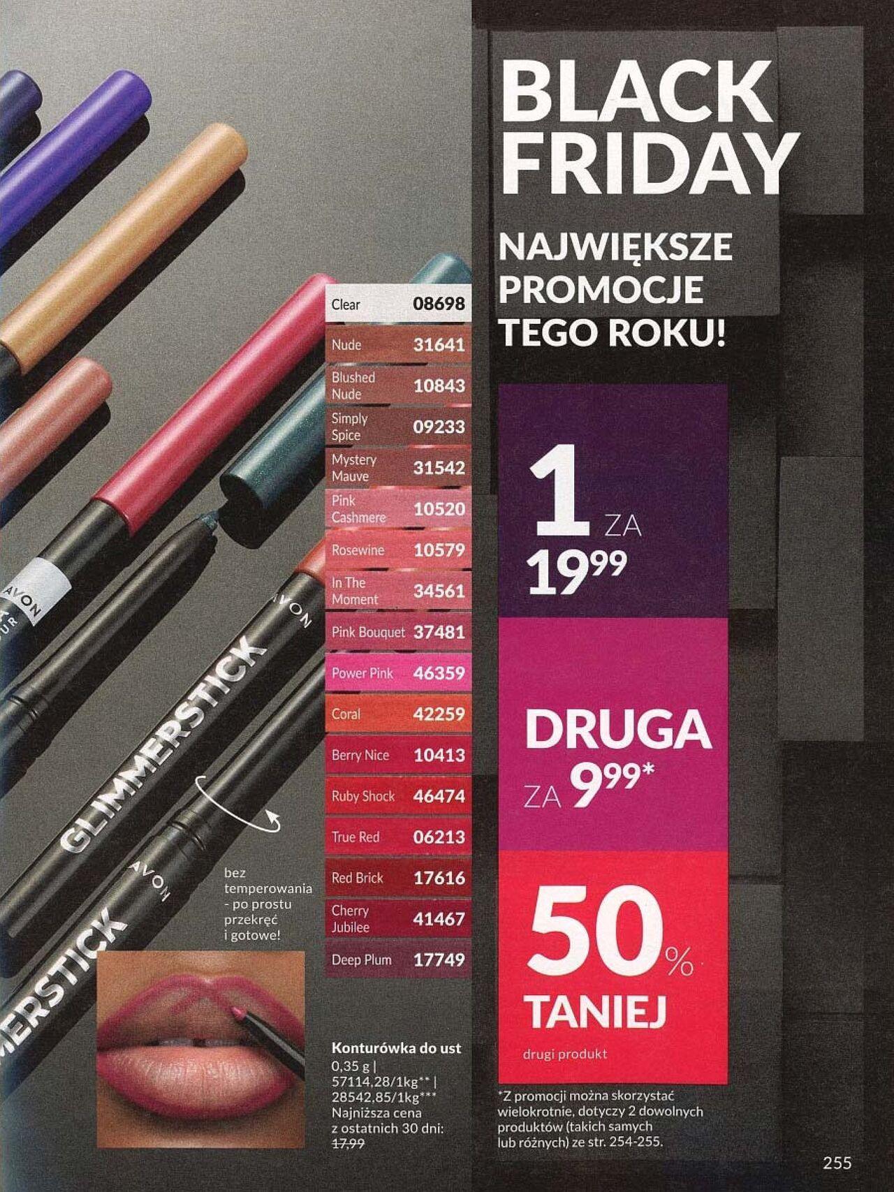 Avon BLACK FRIDAY 01.11.2024 - 30.11.2024 255