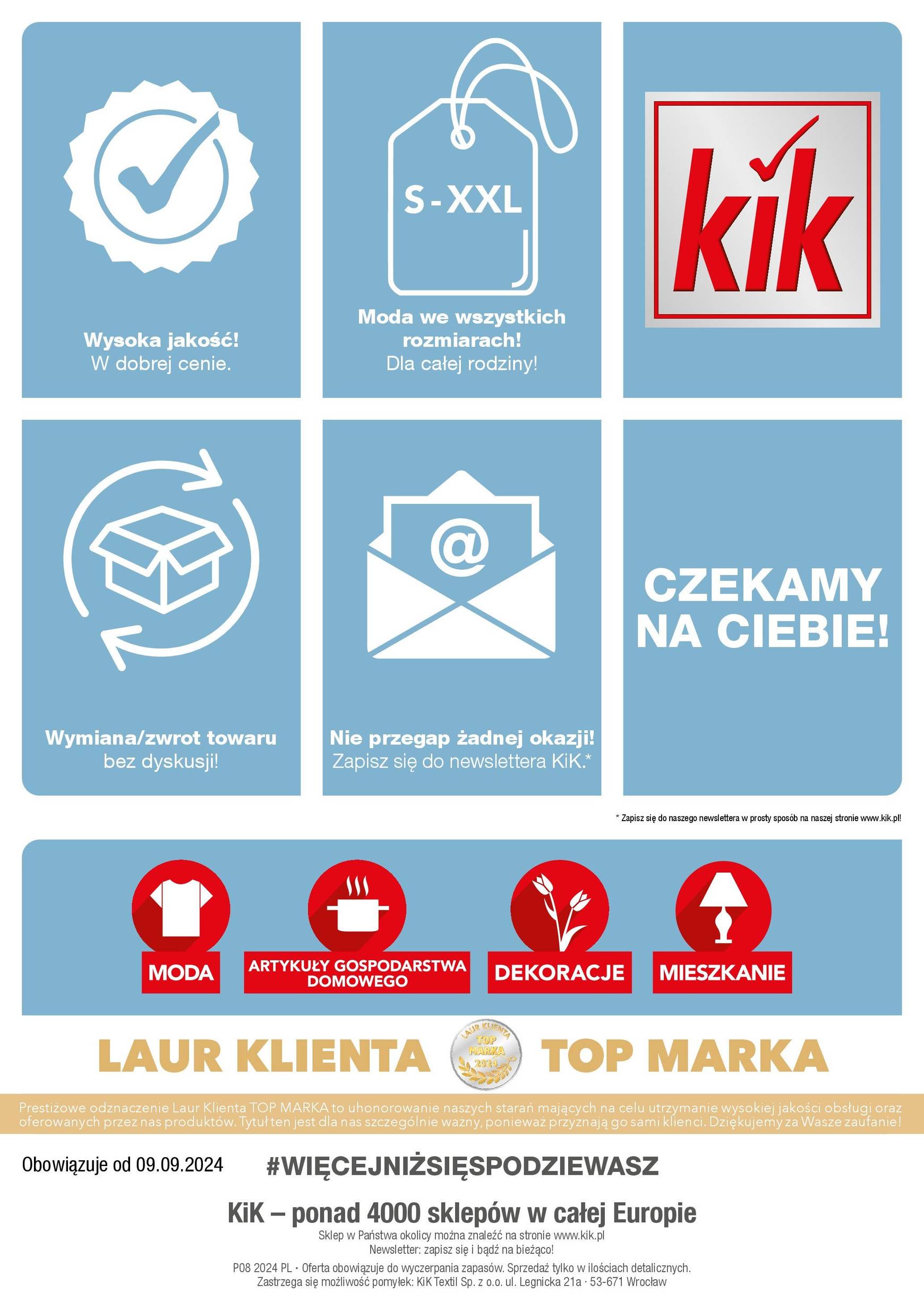 Aktualna Kik gazetka ważna od 09.09. - 15.09. 13