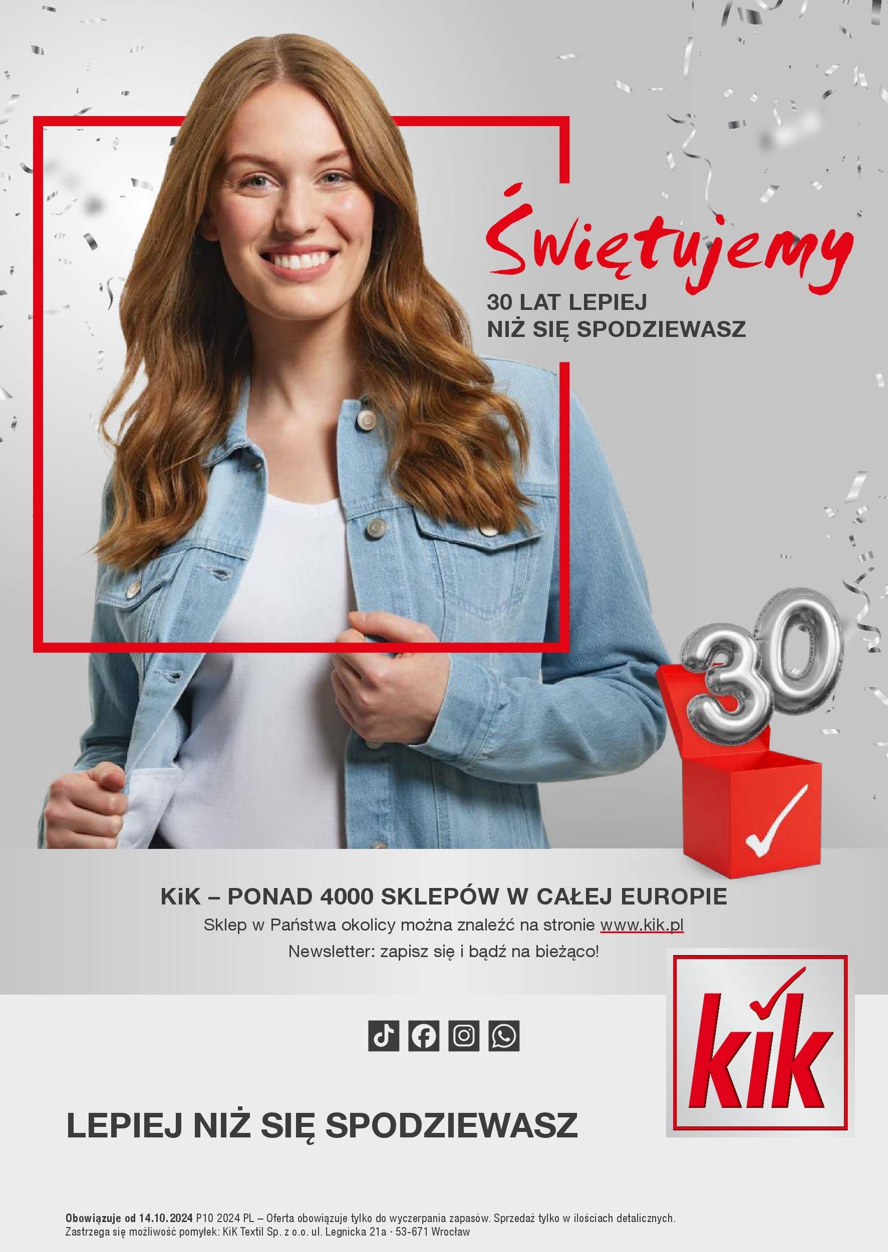 Kik gazetka ważna od 14.10. - 20.10. 26