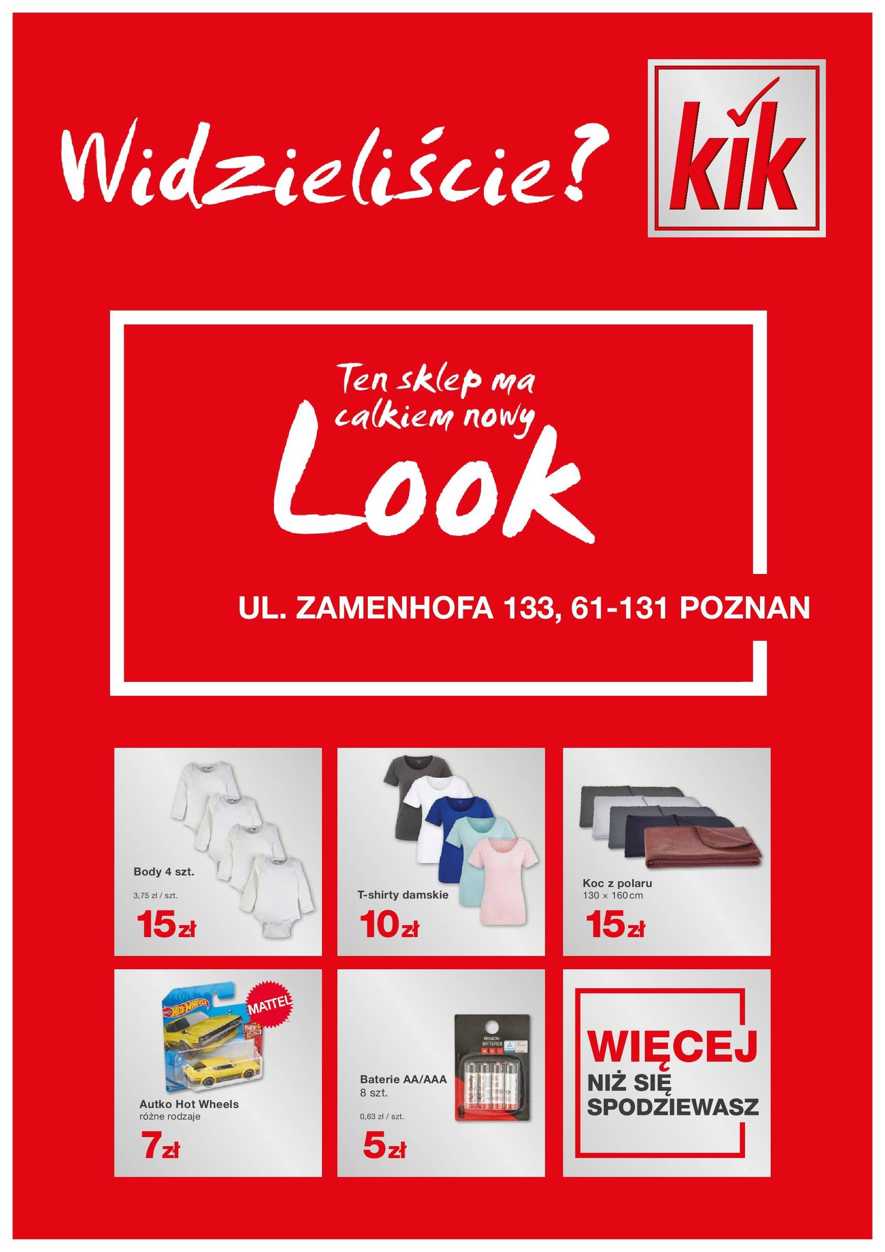 Kik - Poznan gazetka ważna od 19.11. - 25.11.