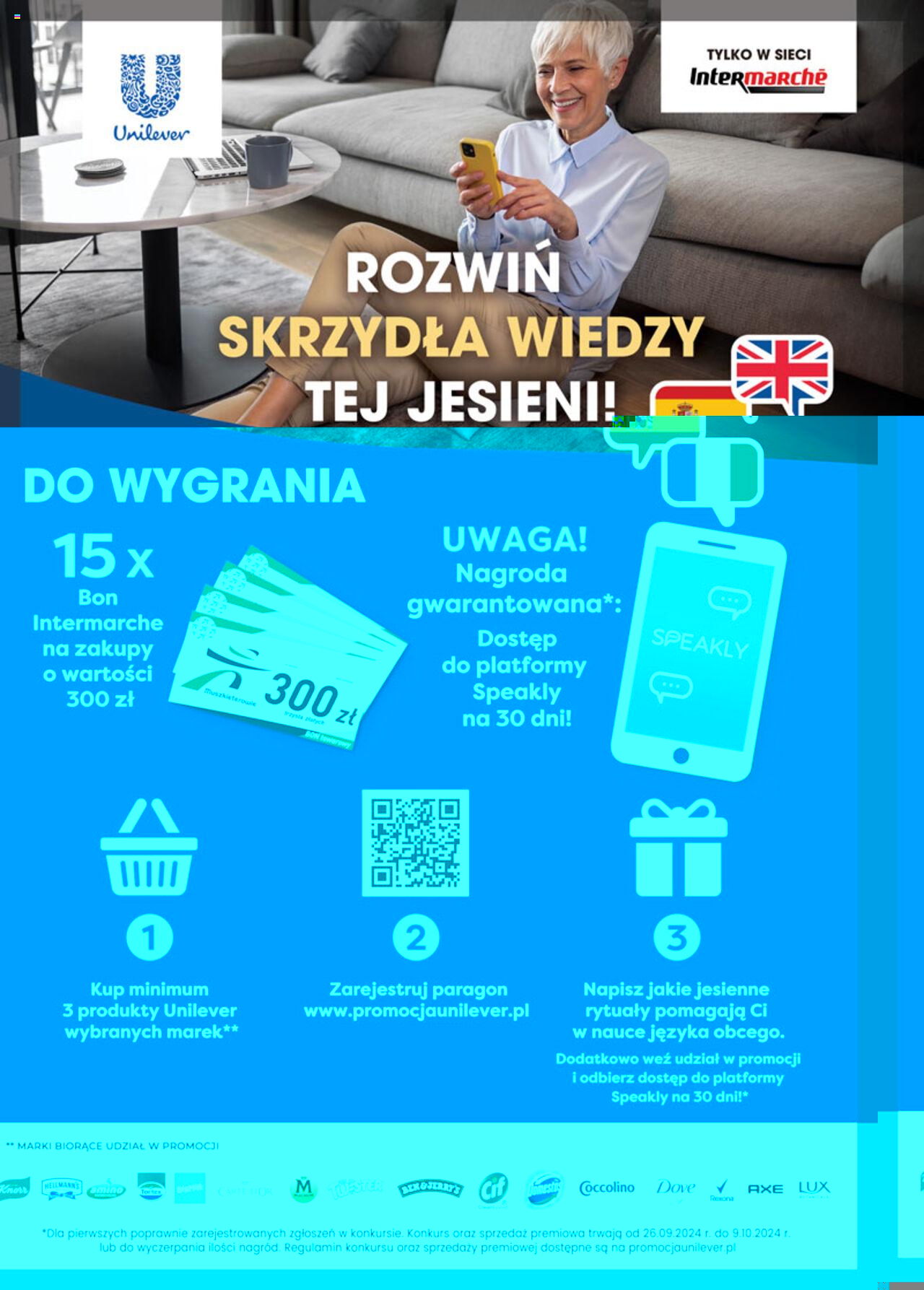 Intermarche Konkurs - Rozwiń skrzydła wiedzy tej jesieni 26.09.2024 - 09.10.2024