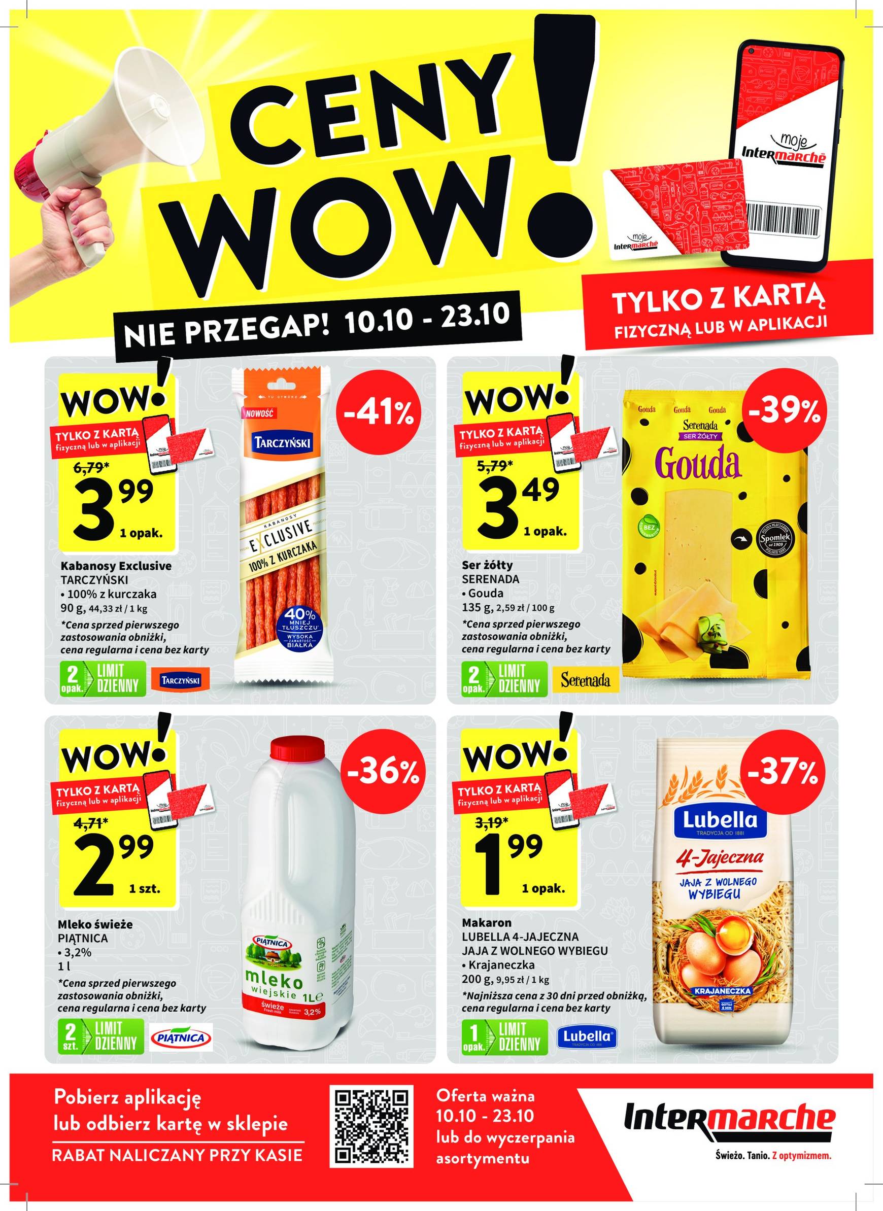 Intermarché - Ceny Wow gazetka ważna od 10.10. - 23.10.