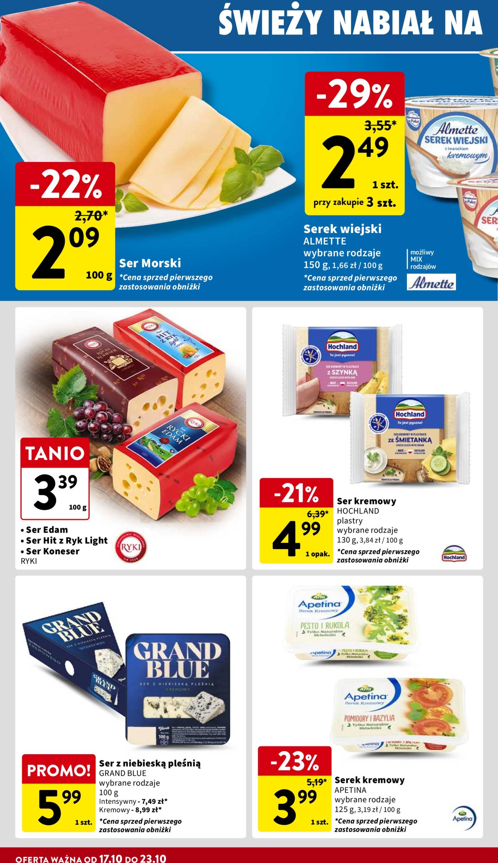 Intermarché gazetka ważna od 17.10. - 23.10. 22