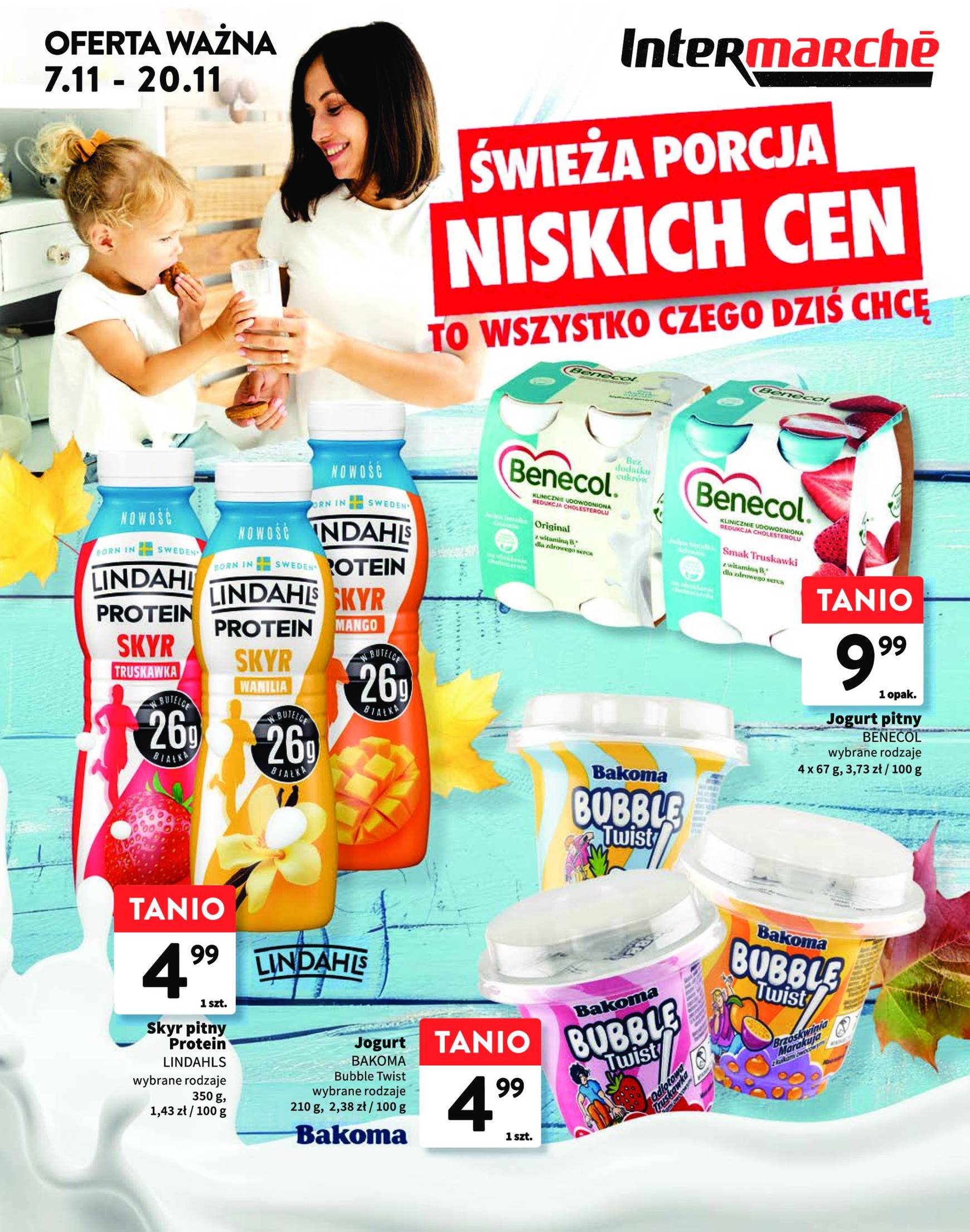 Intermarché - Świeża porcja niskich cen gazetka ważna od 07.11. - 20.11.