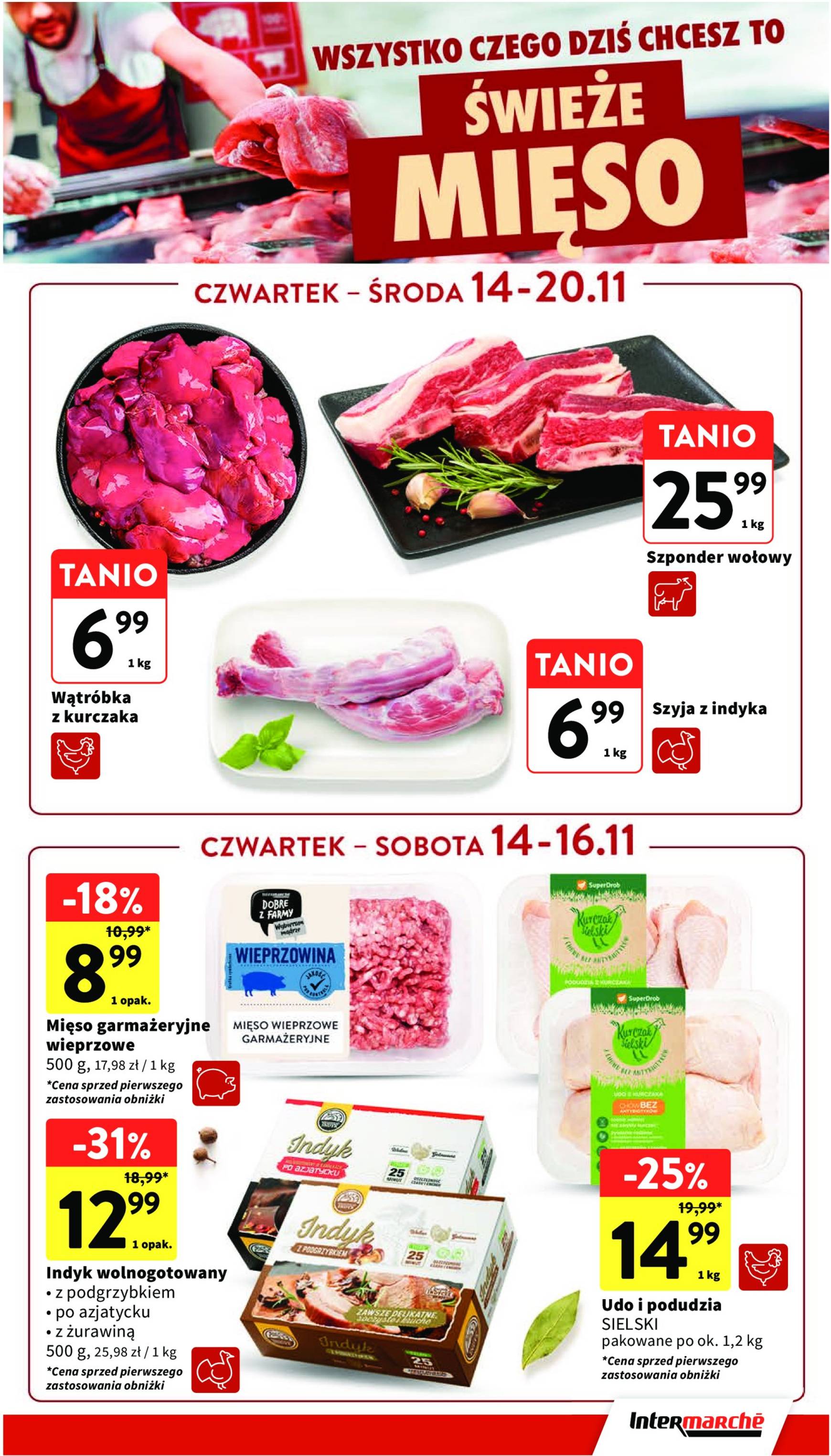 Intermarché gazetka ważna od 14.11. - 20.11. 19