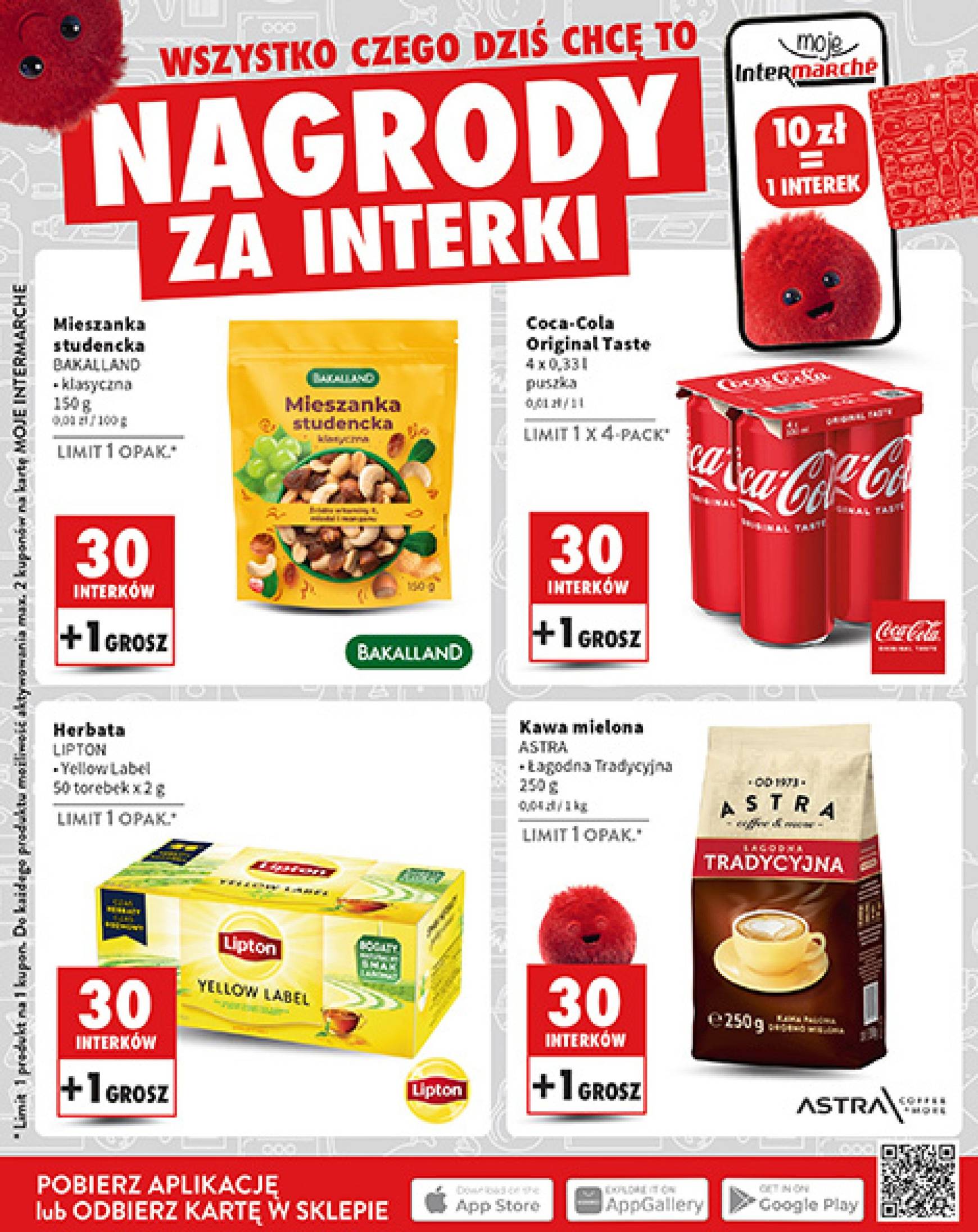 Intermarché - Nagród Moje Intermarche gazetka ważna od 24.10. - 30.11. 18