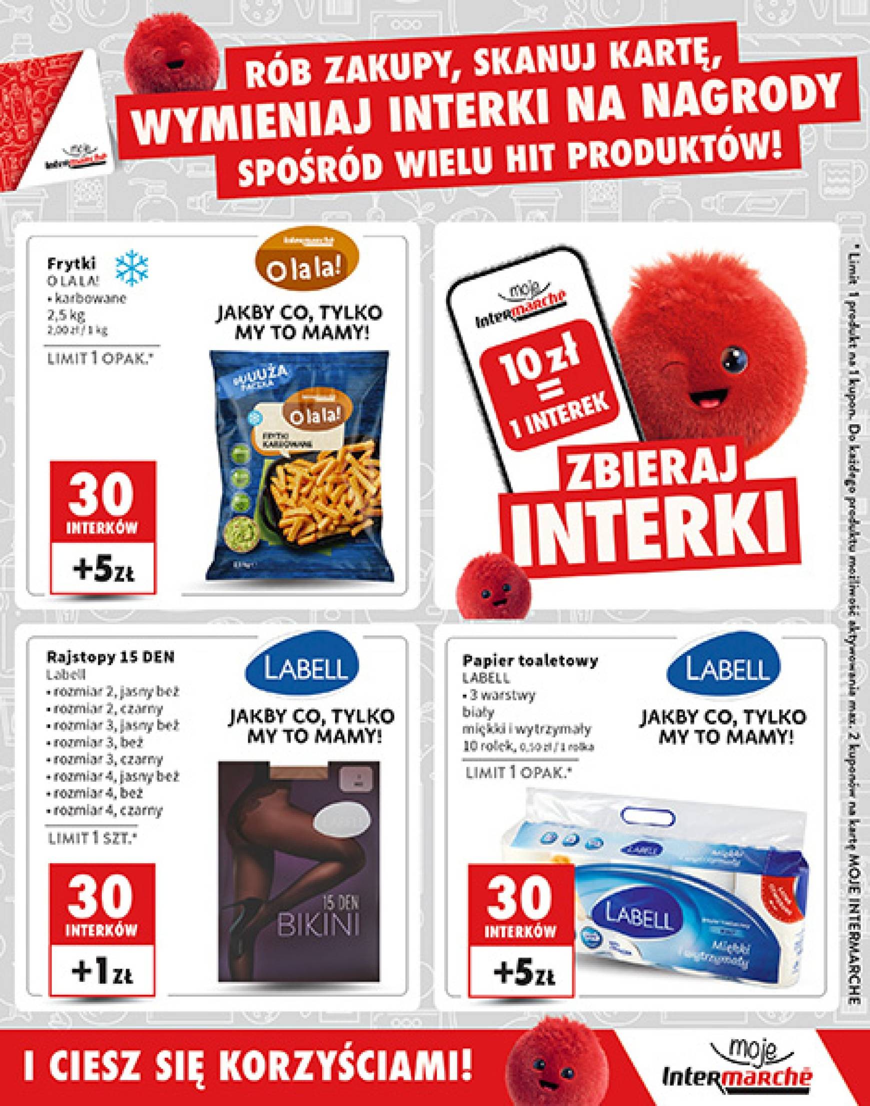 Intermarché - Nagród Moje Intermarche gazetka ważna od 24.10. - 30.11. 19