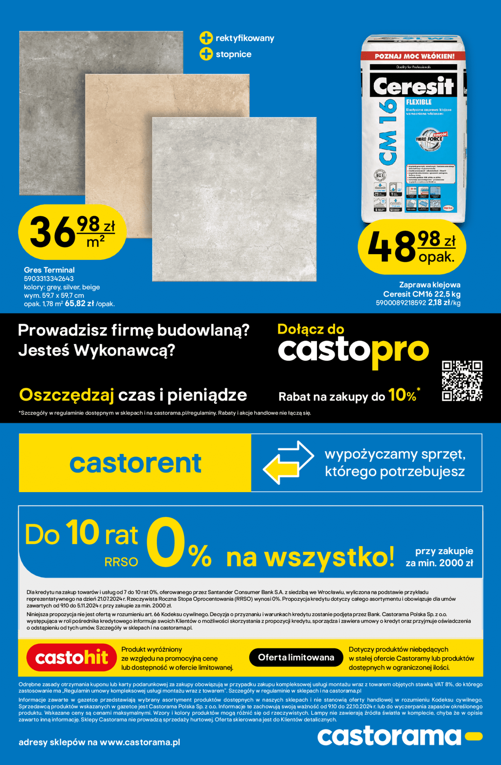 Castorama gazetka ważna od 09.10. - 22.10. 16