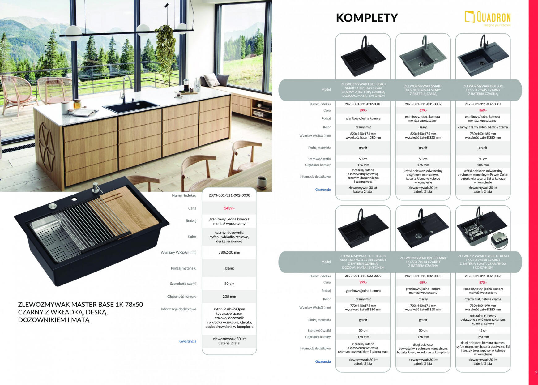 Agata meble - Katalog armatura Quadron 2