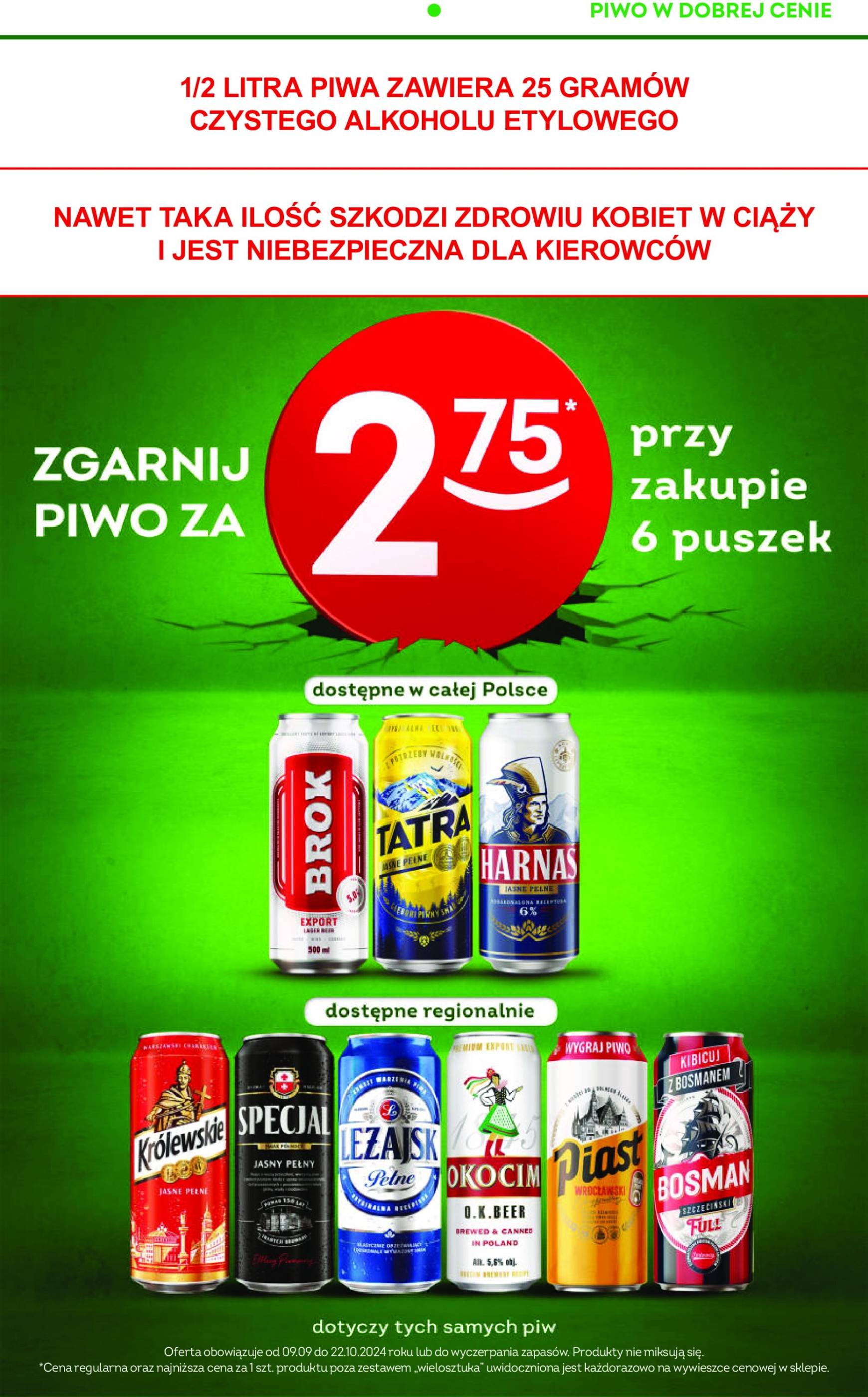 Żabka gazetka ważna od 09.10. - 22.10. 21