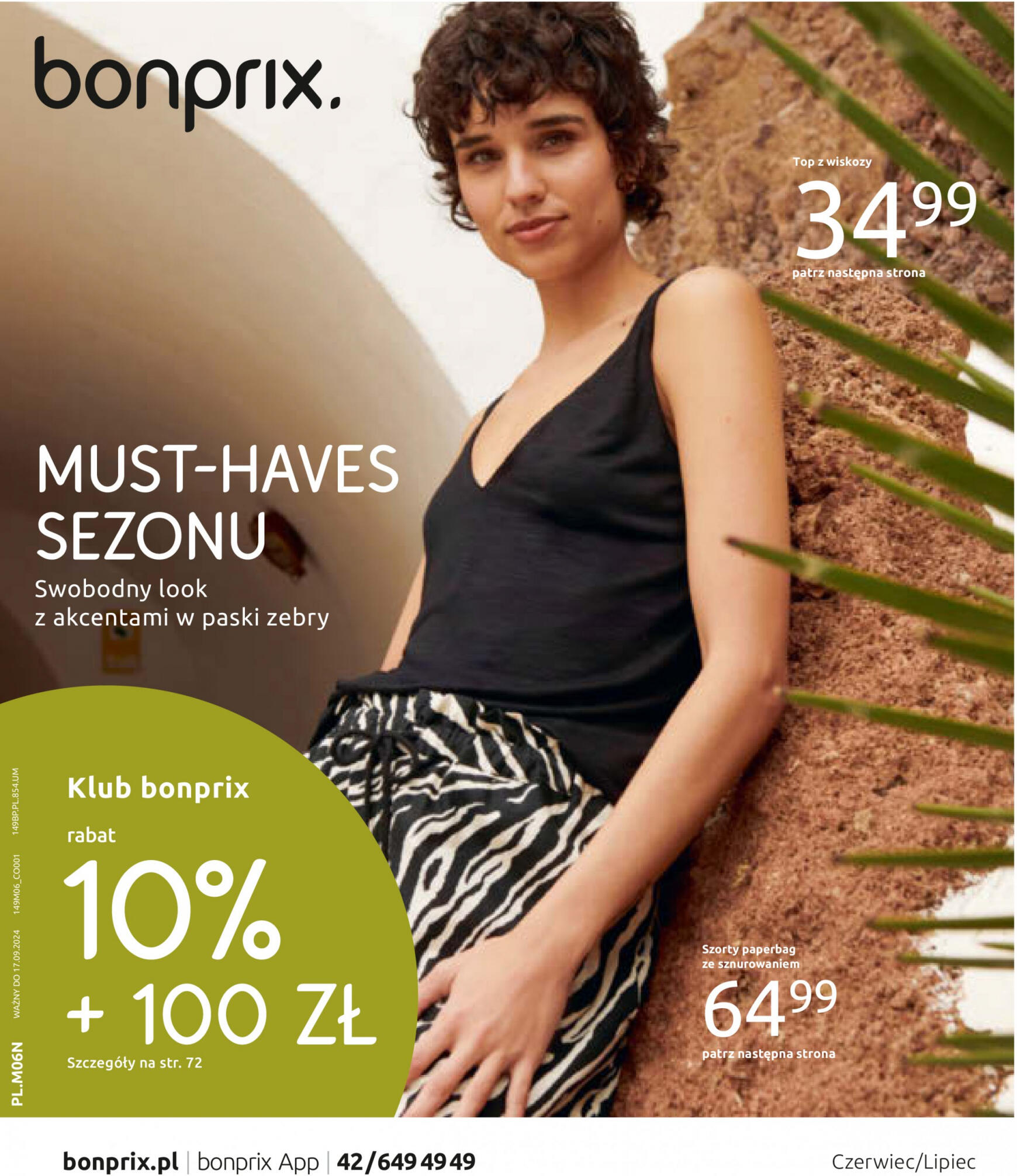 Bonprix - Nowe stylizacije gazetka aktualna ważna od 19.06. - 17.09. 1