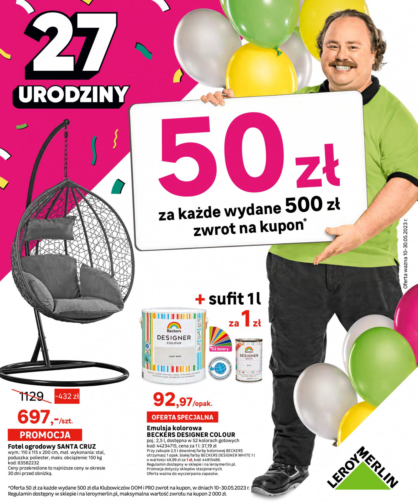 Gazetka Leroy Merlin od środy 10.05.