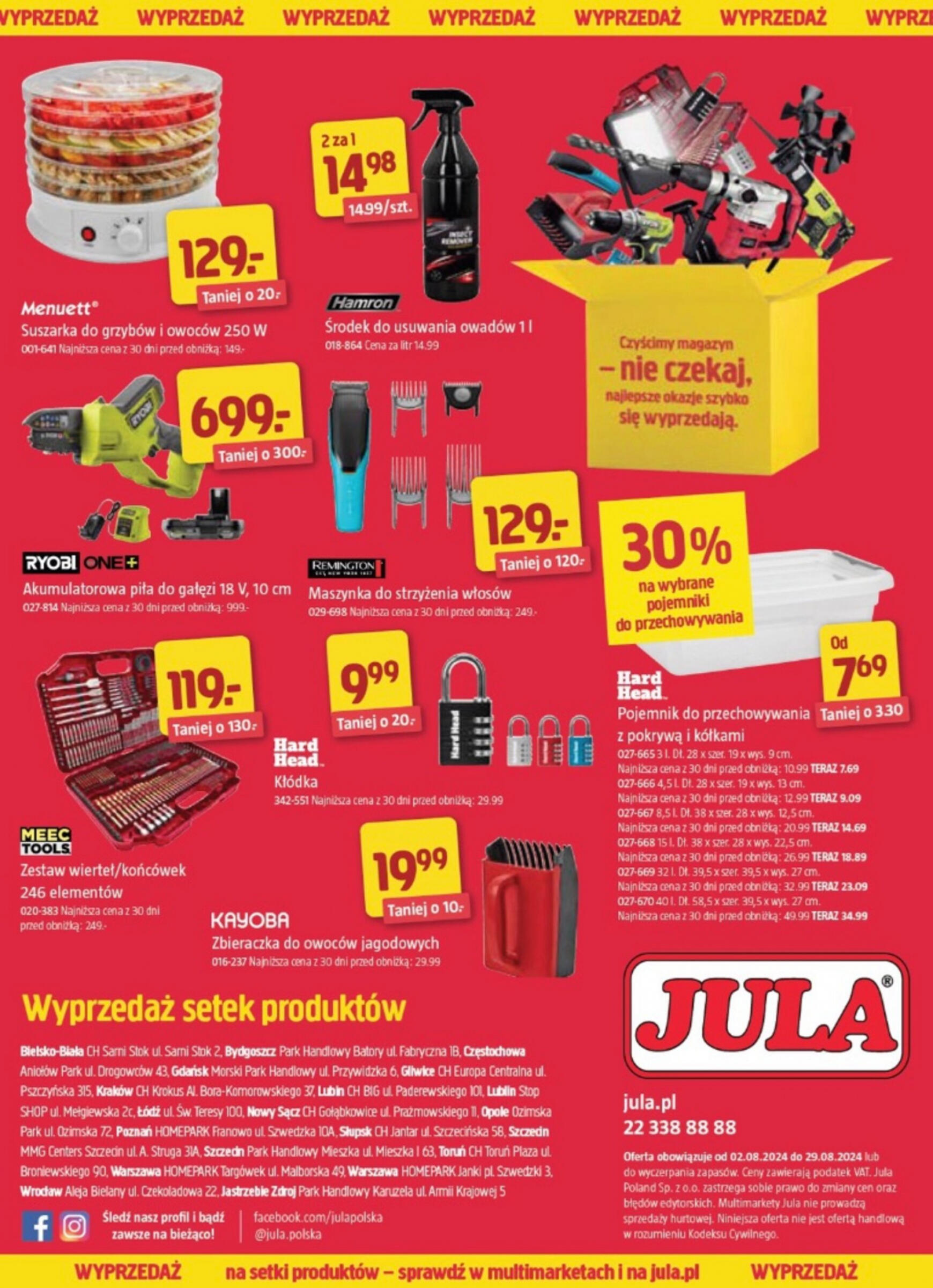 Jula gazetka aktualna ważna od 02.08. - 29.08. 14