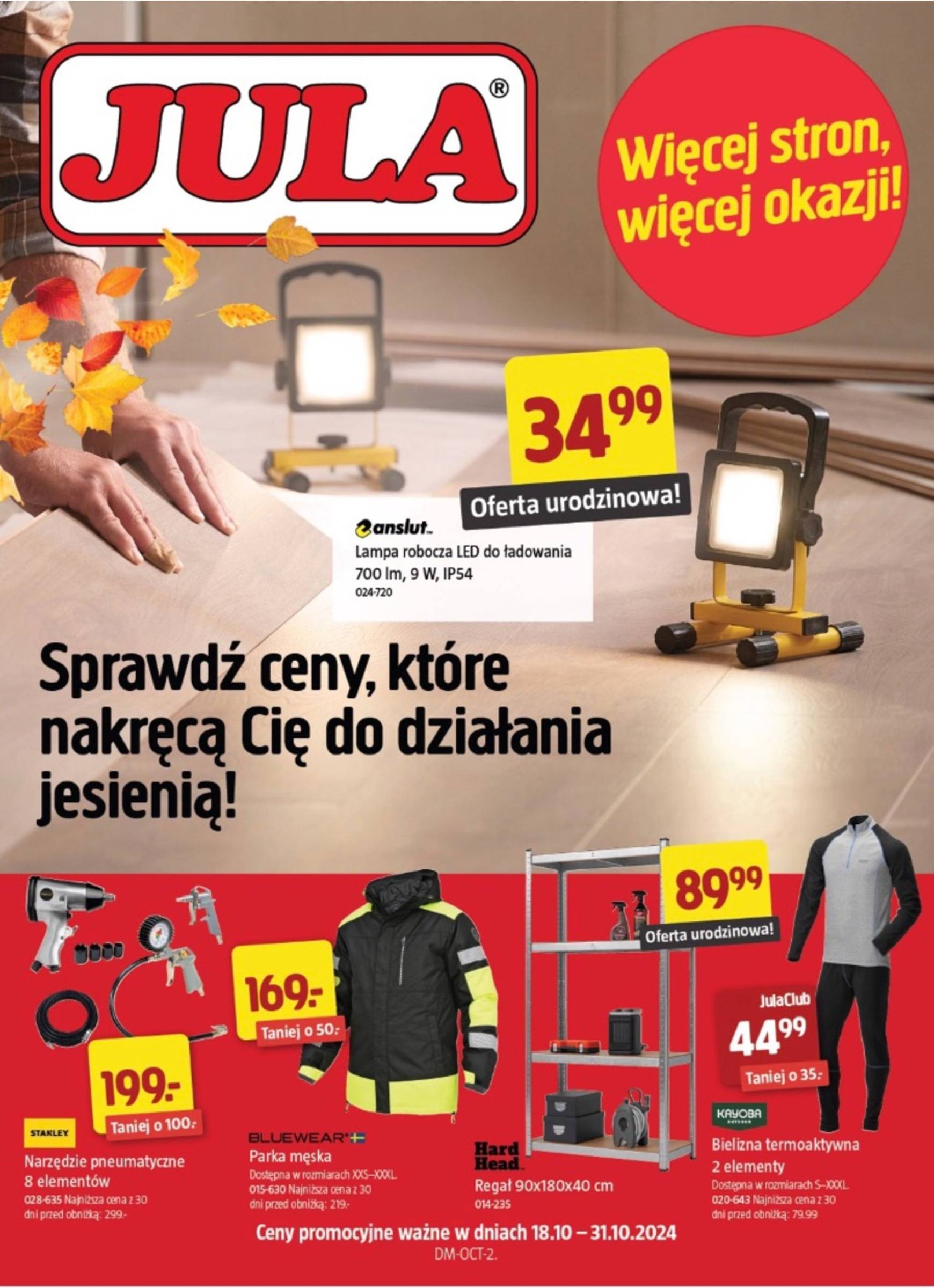 Jula gazetka ważna od 18.10. - 31.10.