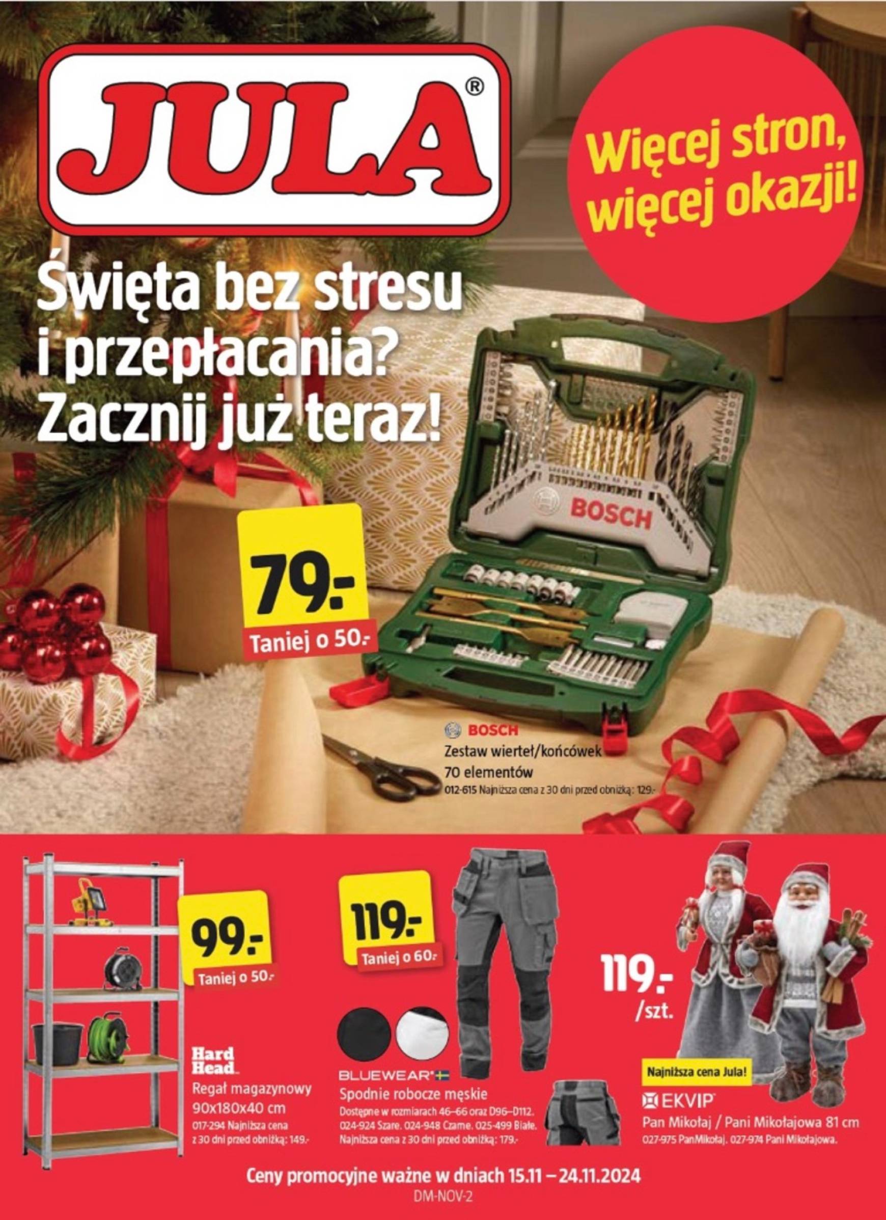 Jula gazetka ważna od 15.11. - 24.11.