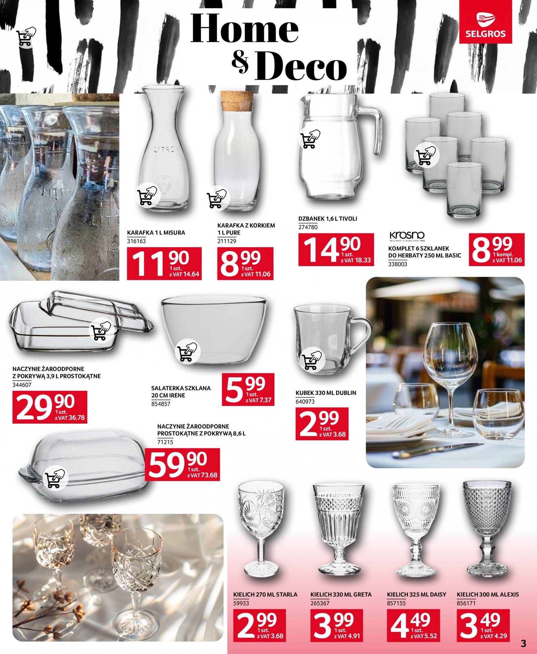 Aktualna Selgros cash&carry - Katalog Home&Deco gazetka ważna od 26.09. - 09.10. 3