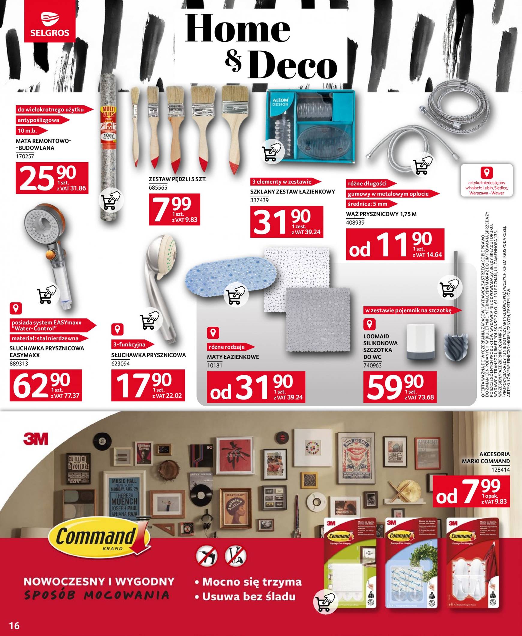 Aktualna Selgros cash&carry - Katalog Home&Deco gazetka ważna od 26.09. - 09.10. 16