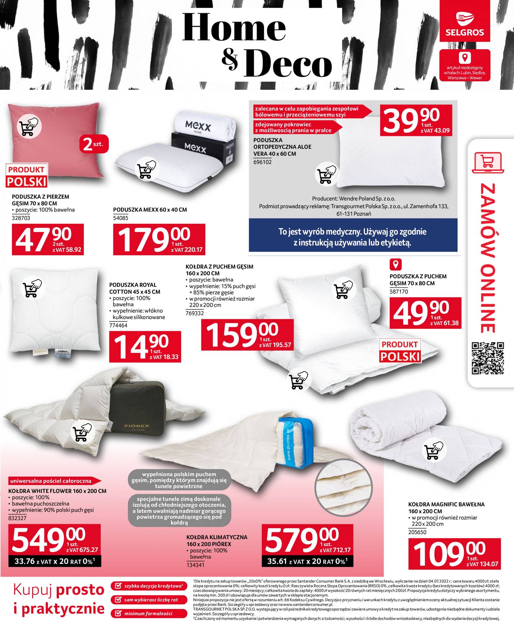 Aktualna Selgros cash&carry - Katalog Home&Deco gazetka ważna od 26.09. - 09.10. 5