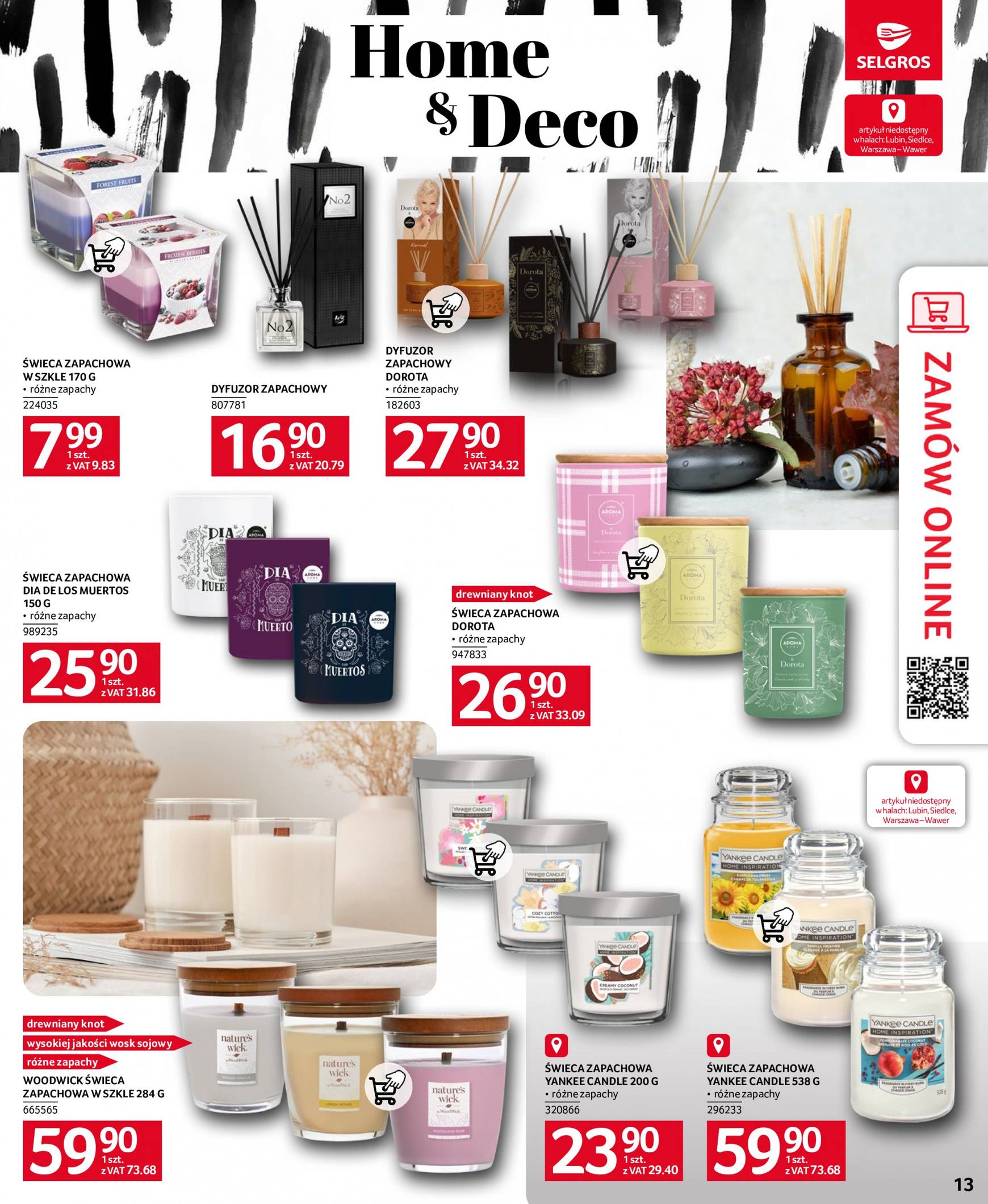 Aktualna Selgros cash&carry - Katalog Home&Deco gazetka ważna od 26.09. - 09.10. 13