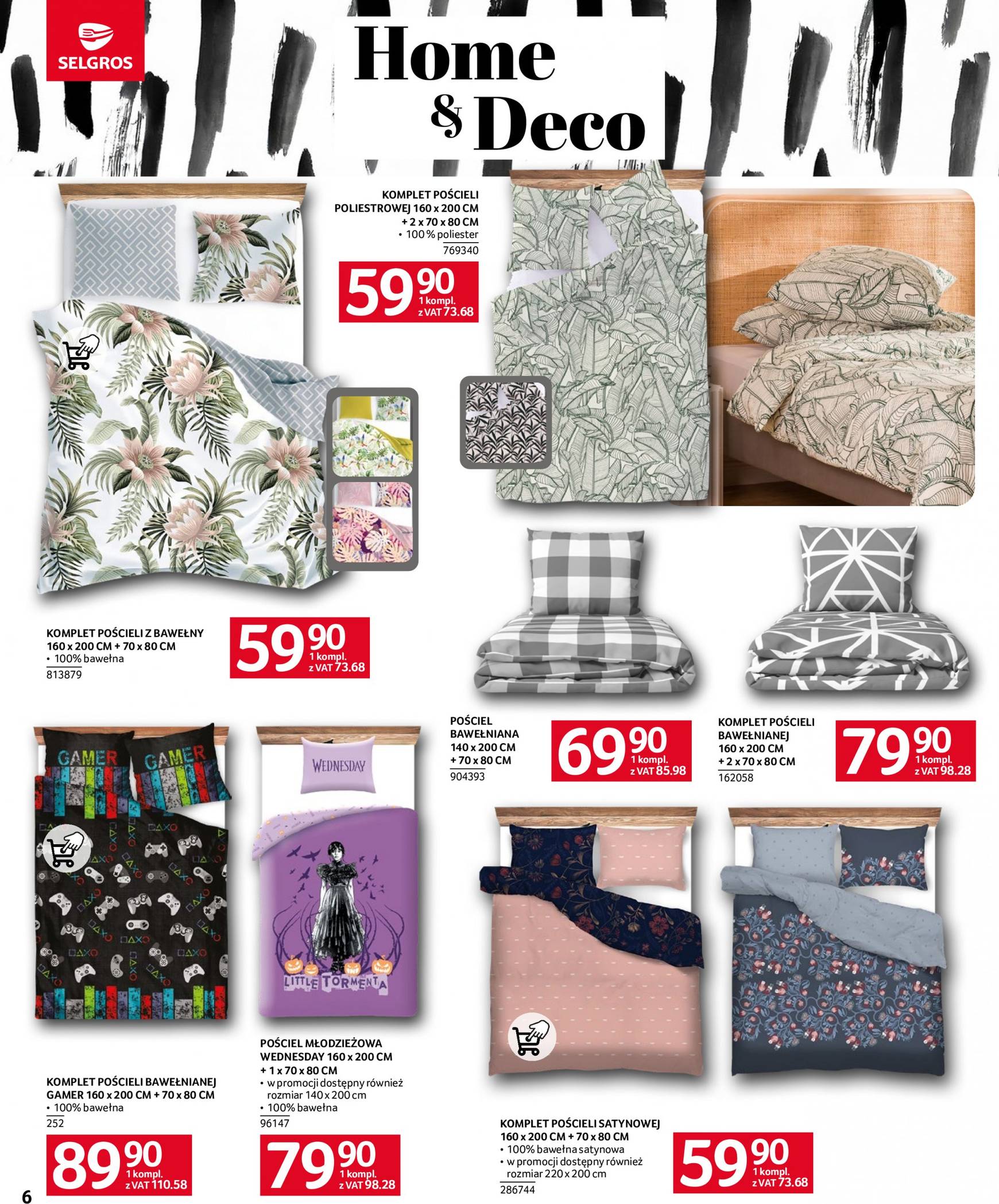 Aktualna Selgros cash&carry - Katalog Home&Deco gazetka ważna od 26.09. - 09.10. 6