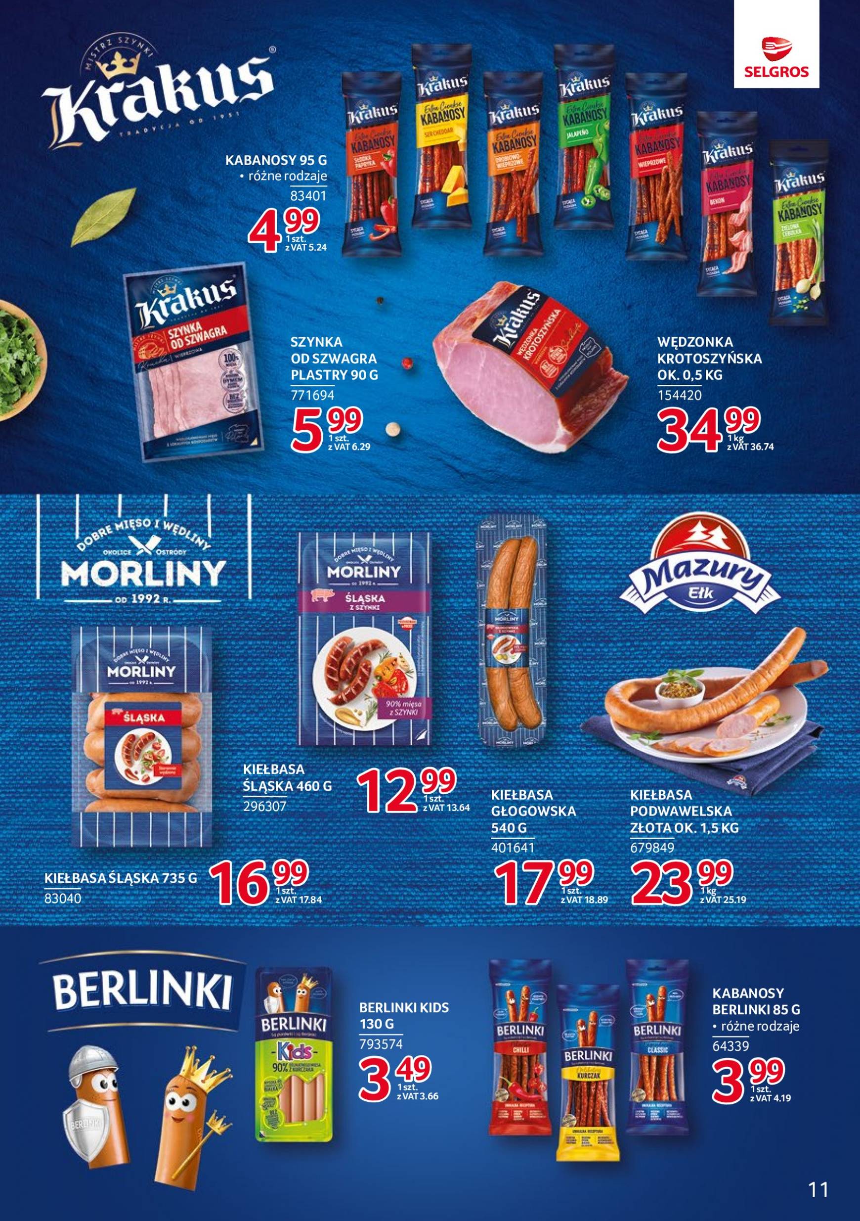 Aktualna Selgros cash&carry - Markowe Produkty gazetka ważna od 26.09. - 09.10. 7