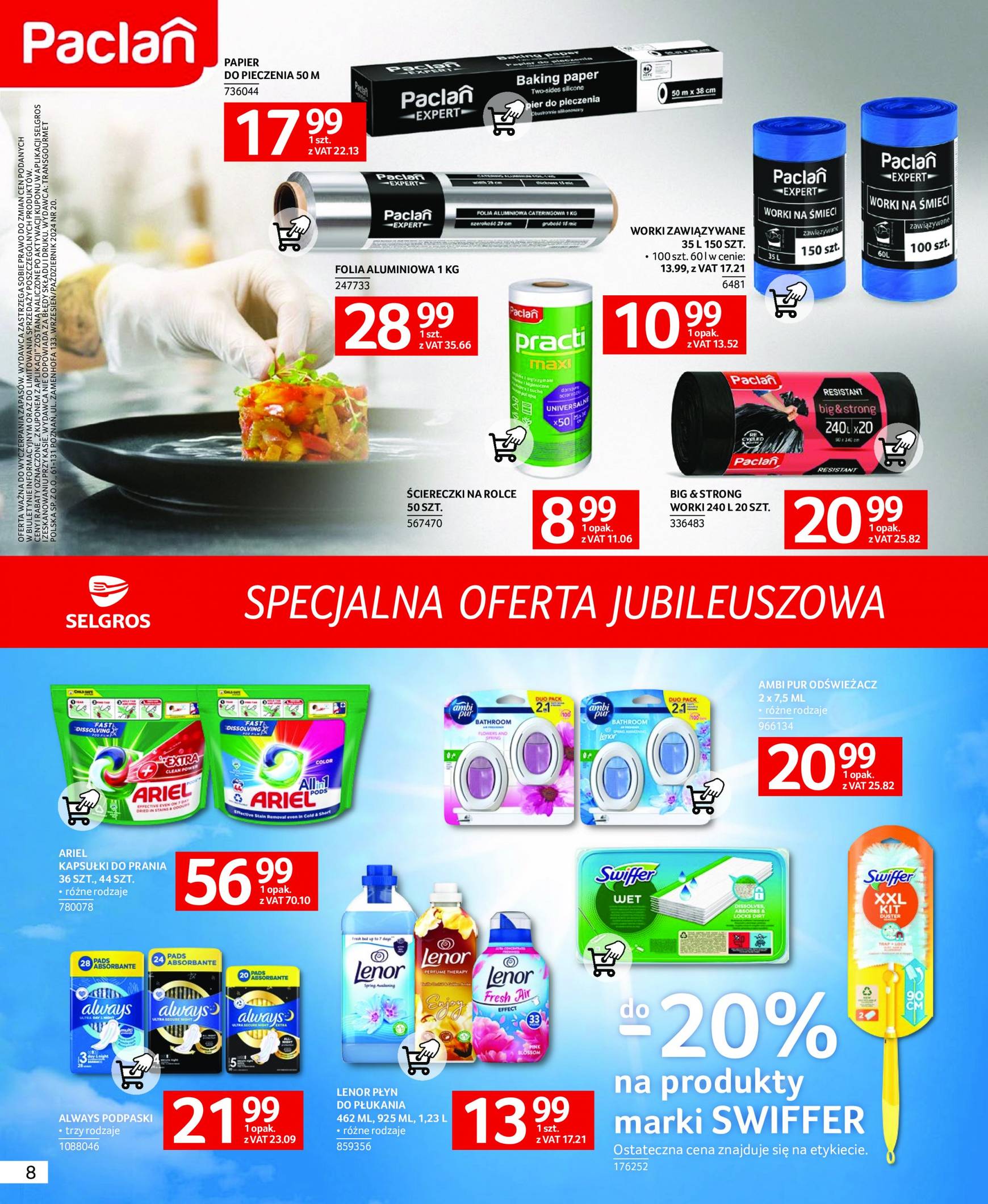 Aktualna Selgros cash&carry - Specjalna Oferta Jubileuszowa gazetka ważna od 26.09. - 09.10. 8