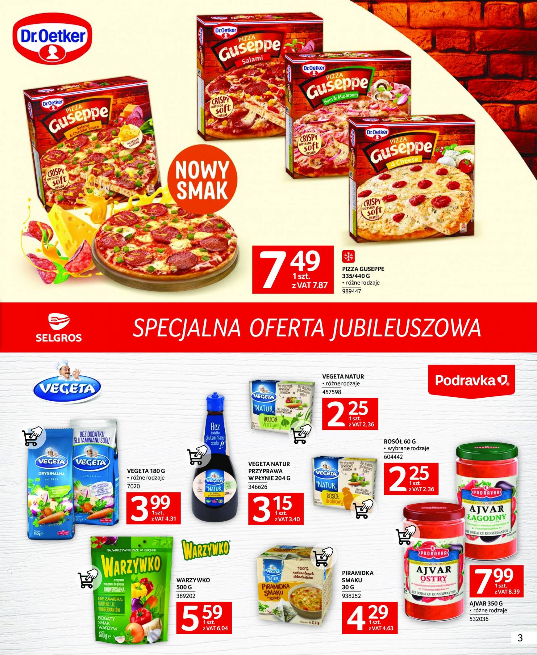 Aktualna Selgros cash&carry - Specjalna Oferta Jubileuszowa gazetka ważna od 26.09. - 09.10. 3