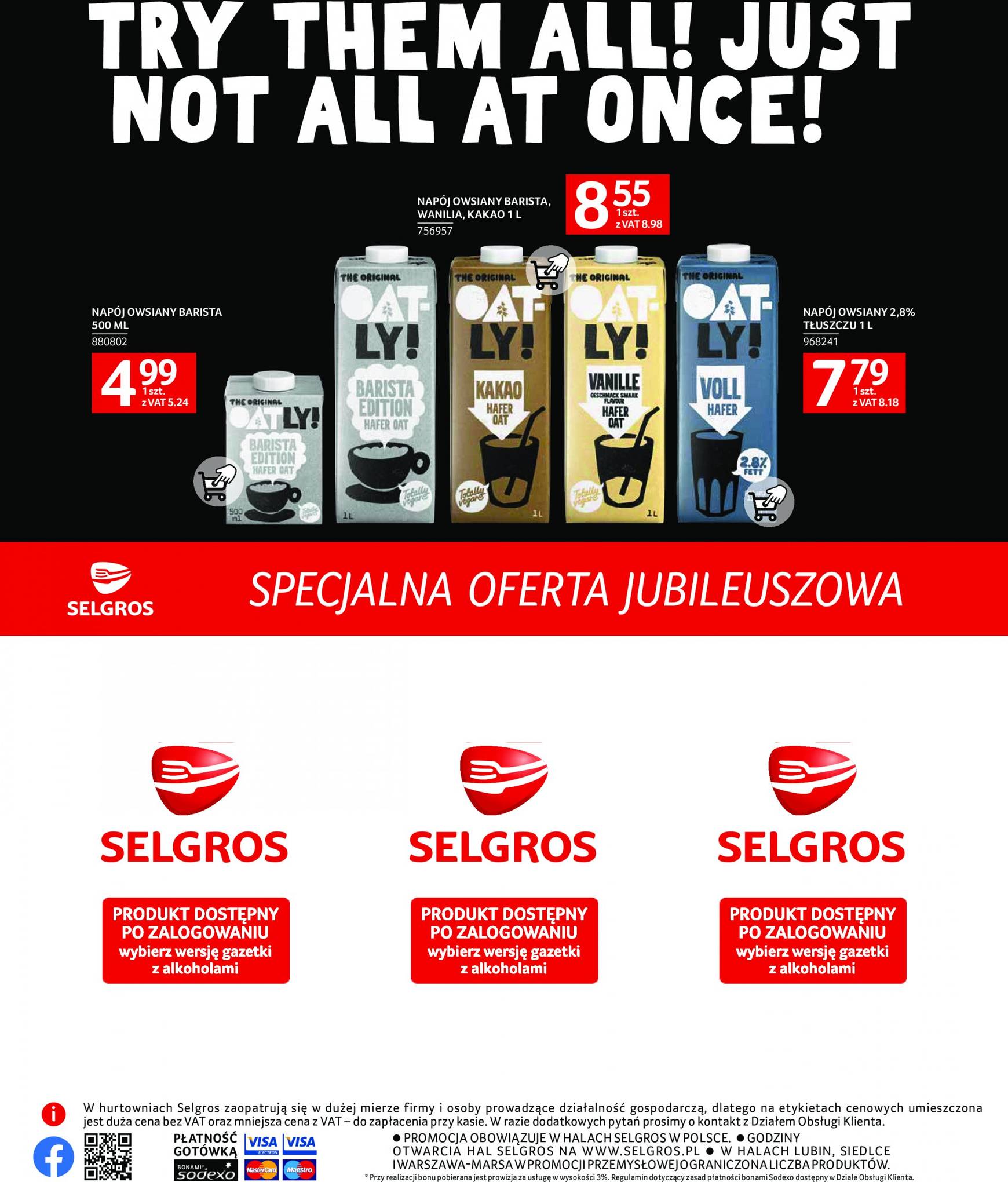 Aktualna Selgros cash&carry - Specjalna Oferta Jubileuszowa gazetka ważna od 26.09. - 09.10. 7