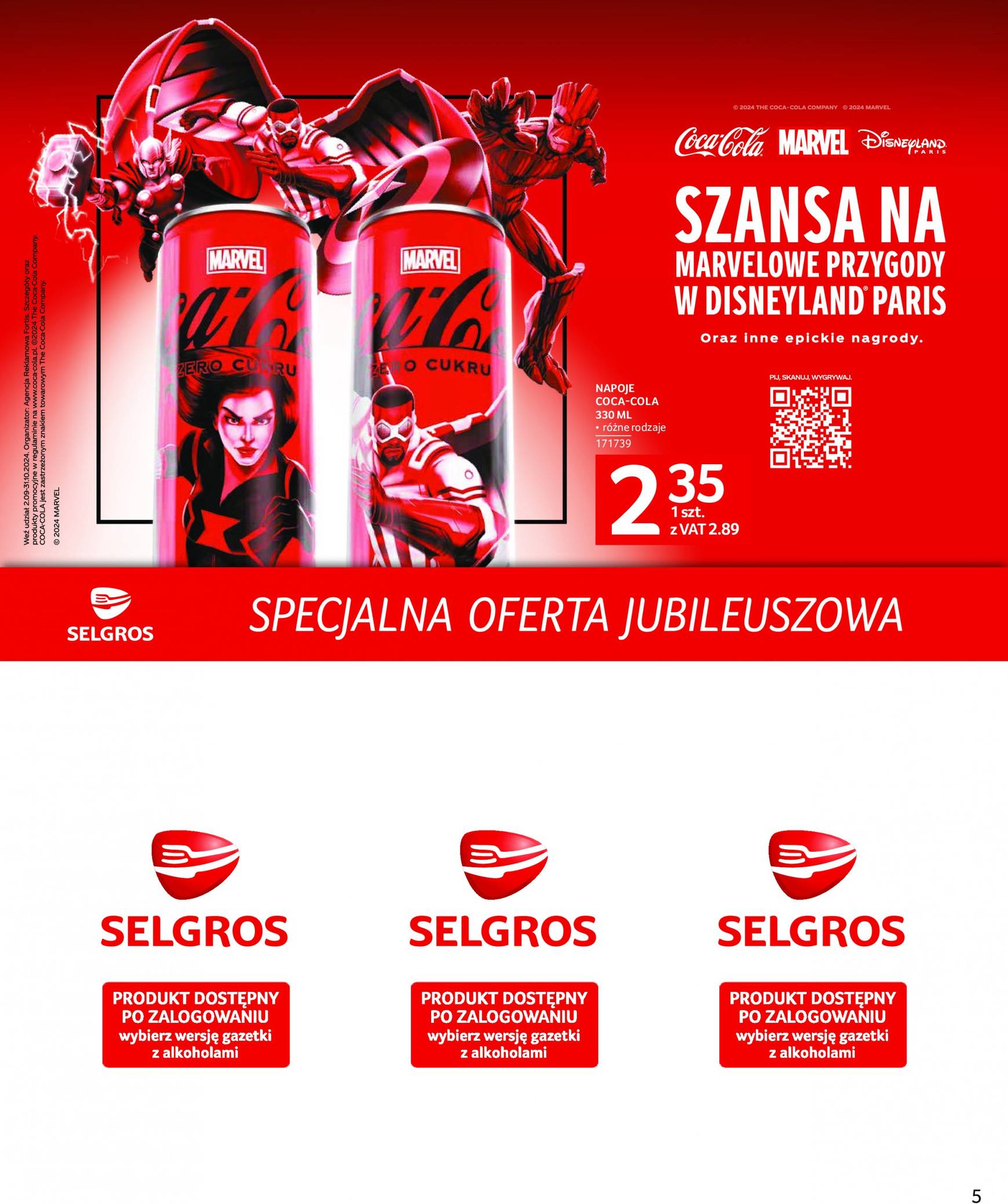 Aktualna Selgros cash&carry - Specjalna Oferta Jubileuszowa gazetka ważna od 26.09. - 09.10. 5