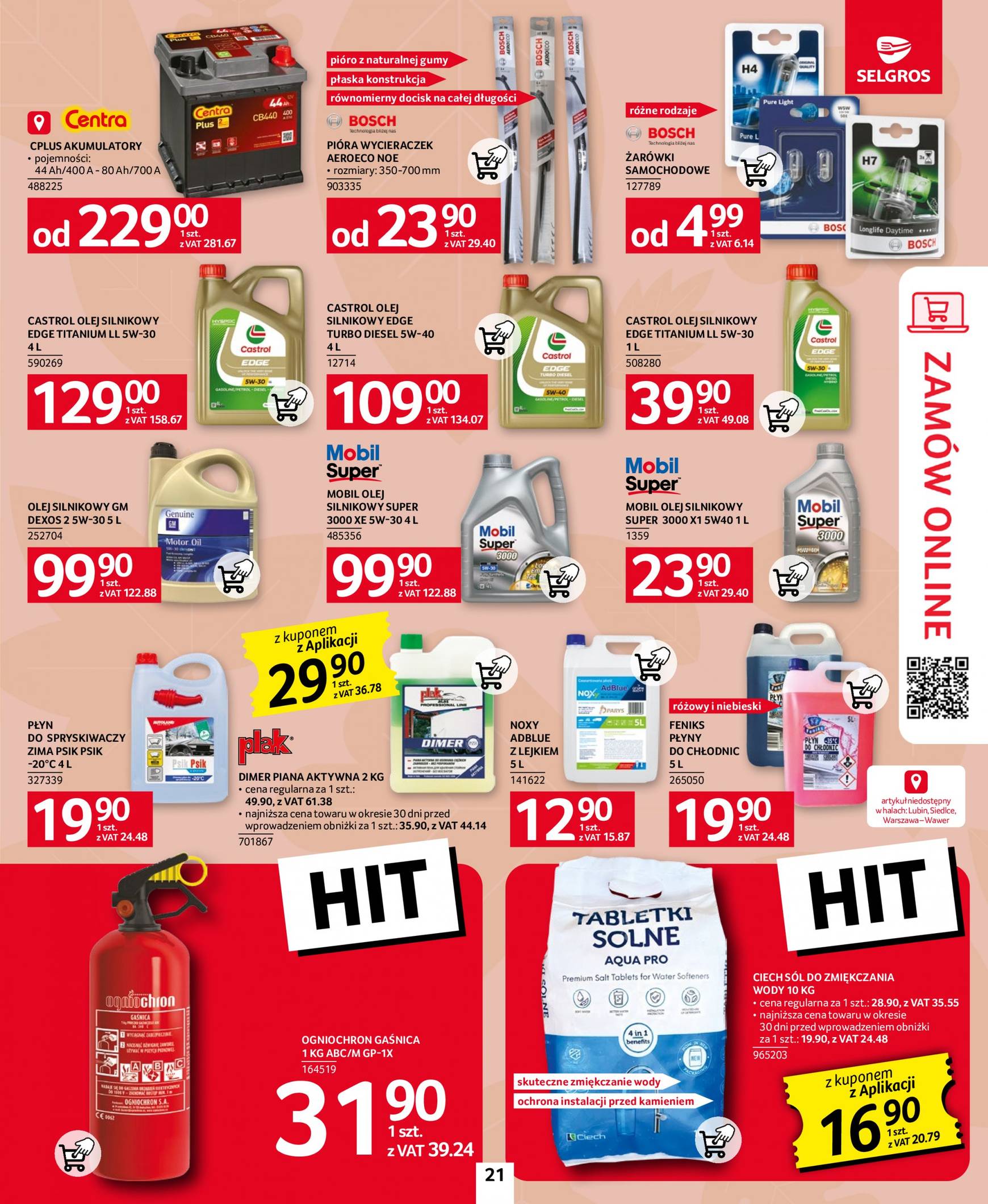 Aktualna Selgros cash&carry - Oferta Przemysłowa gazetka ważna od 26.09. - 09.10. 21