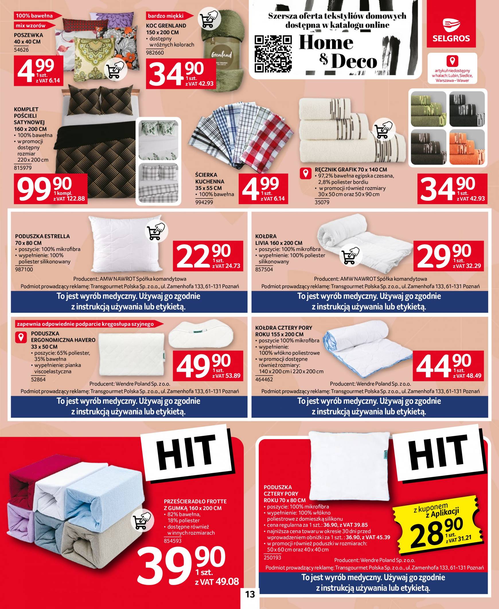 Aktualna Selgros cash&carry - Oferta Przemysłowa gazetka ważna od 26.09. - 09.10. 13