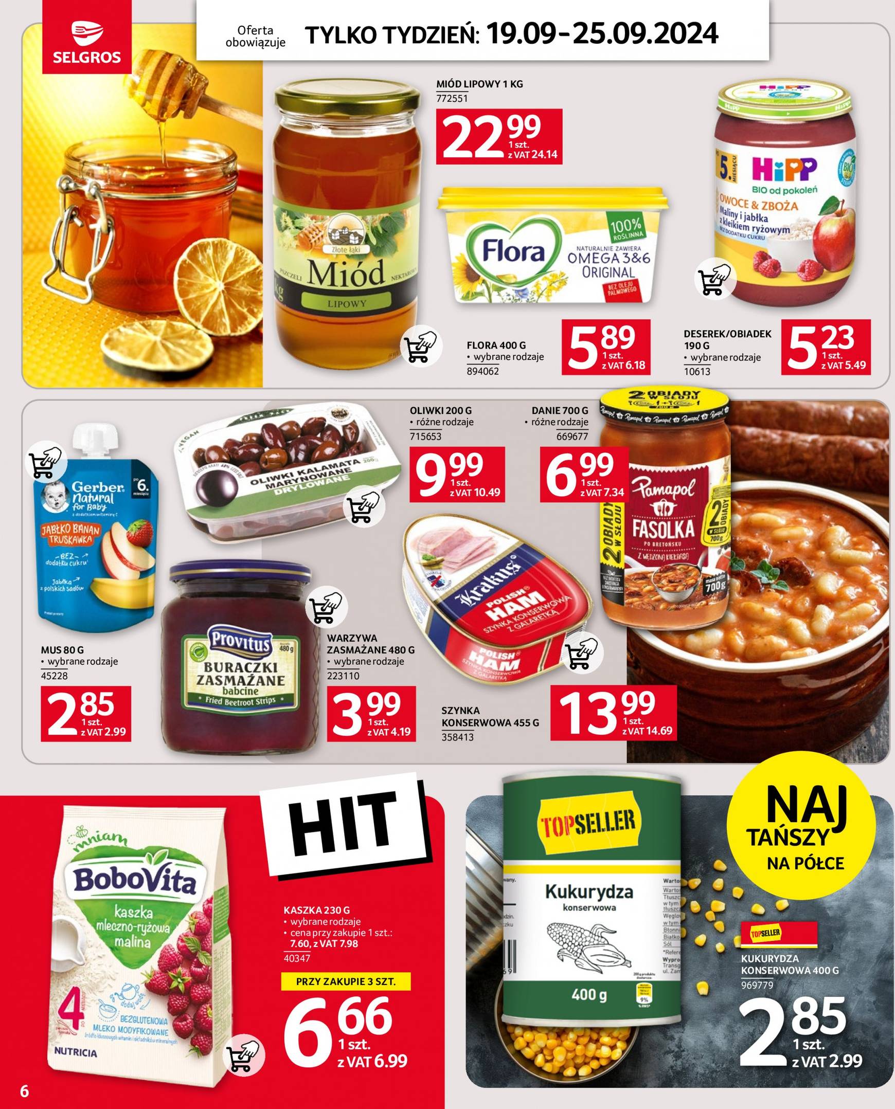 Aktualna Selgros cash&carry - Jeszcze więcej super promocji! gazetka ważna od 19.09. - 25.09. 6