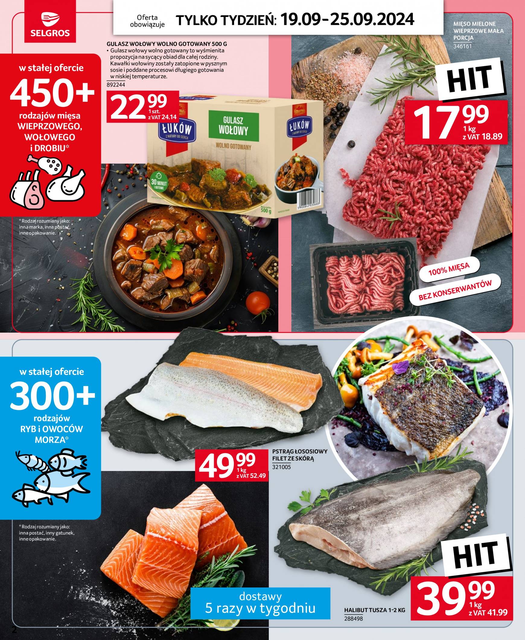 Aktualna Selgros cash&carry - Jeszcze więcej super promocji! gazetka ważna od 19.09. - 25.09. 2