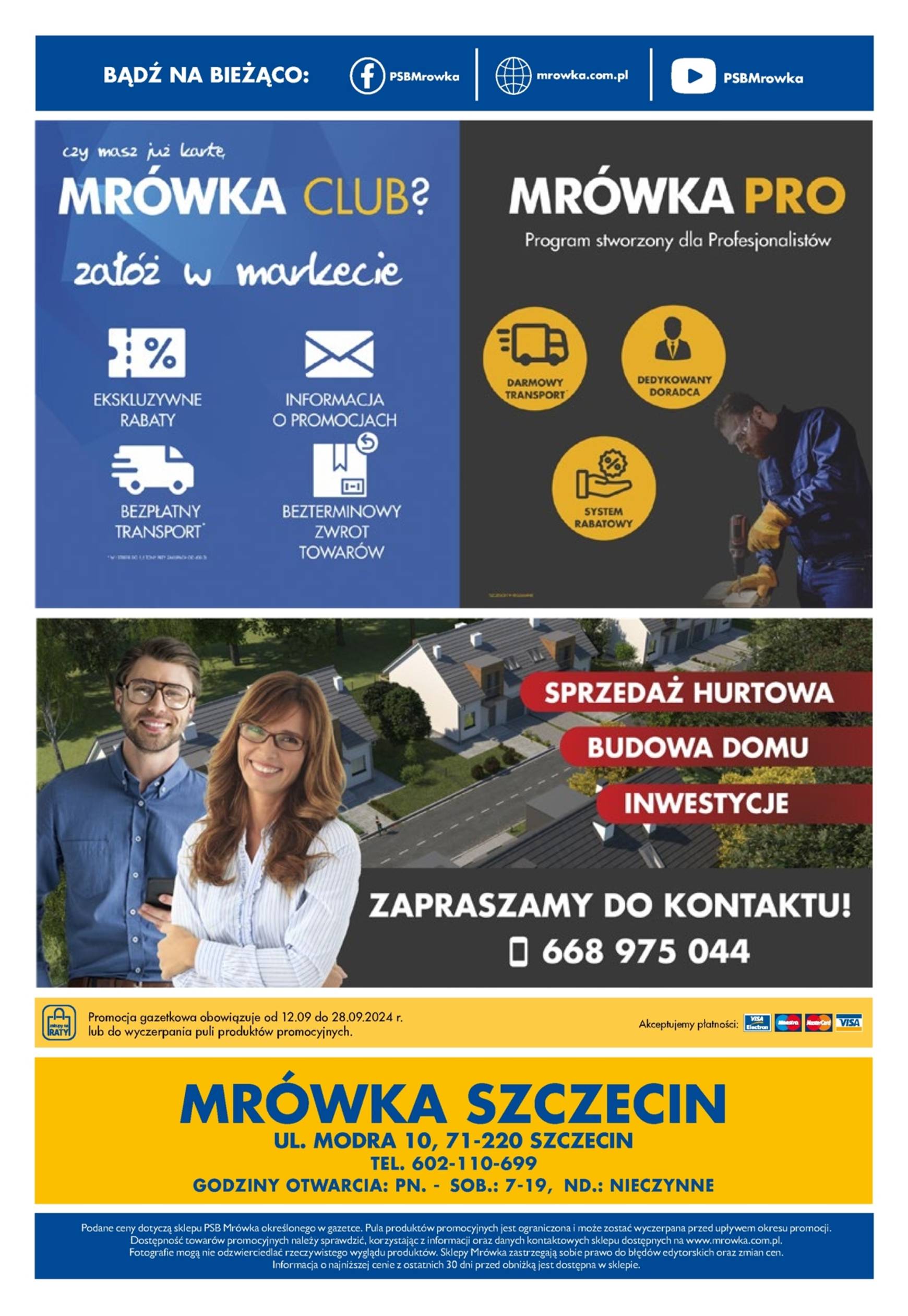 Aktualna Mrówka - Express Szczecin gazetka ważna od 12.09. - 28.09. 4