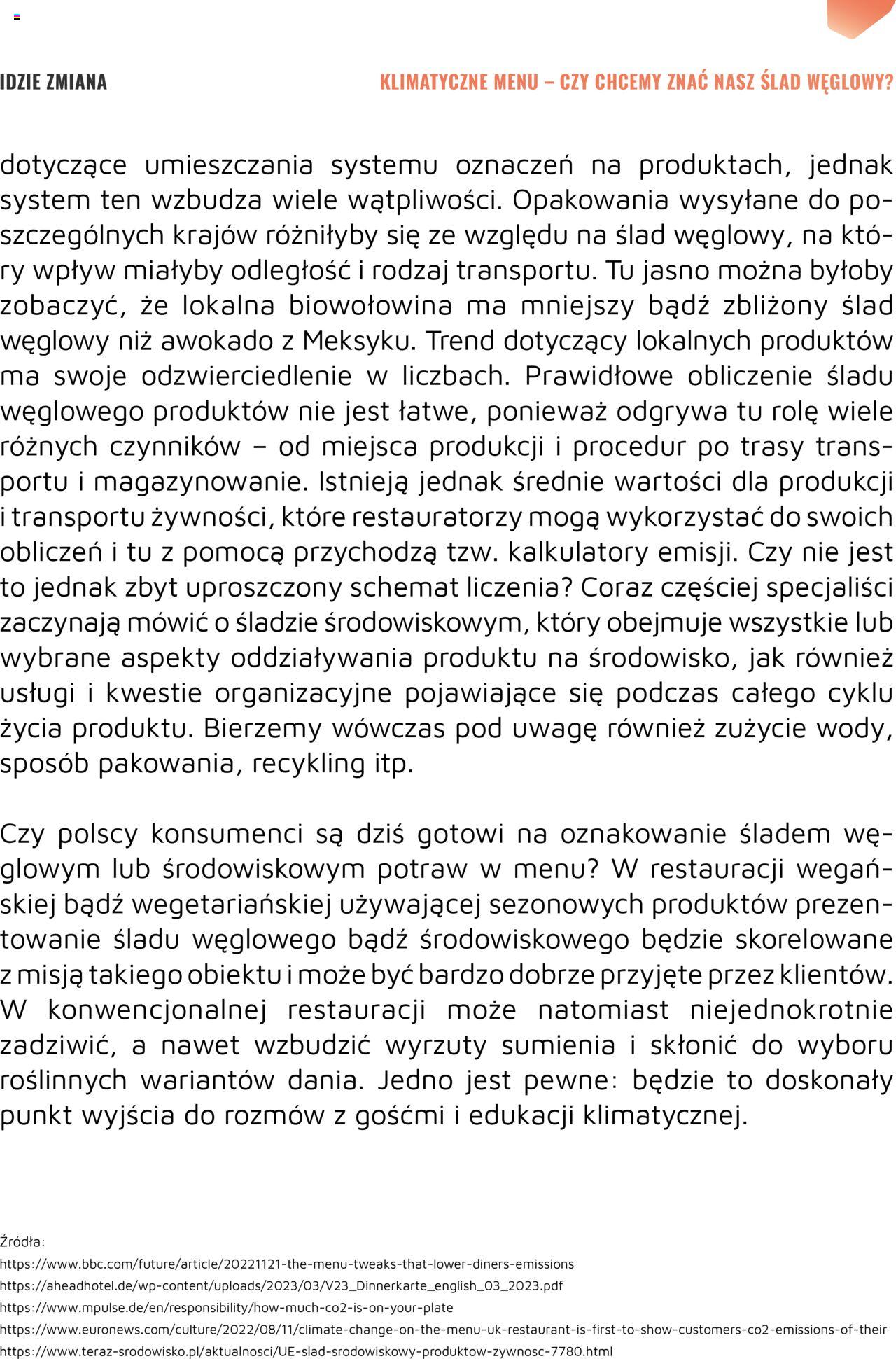 Makro Gazetka - Zrównoważona restauracja od poniedziałku 26.06.2023 51