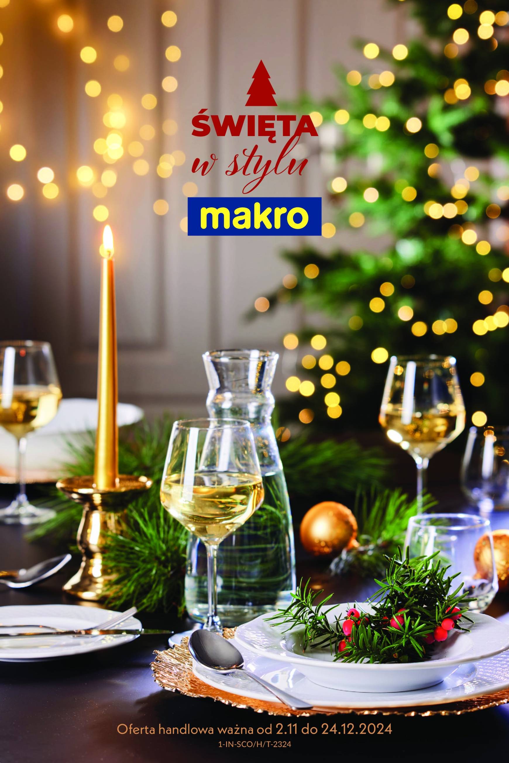 Makro - Święta w stylu gazetka ważna od 02.11. - 24.12.