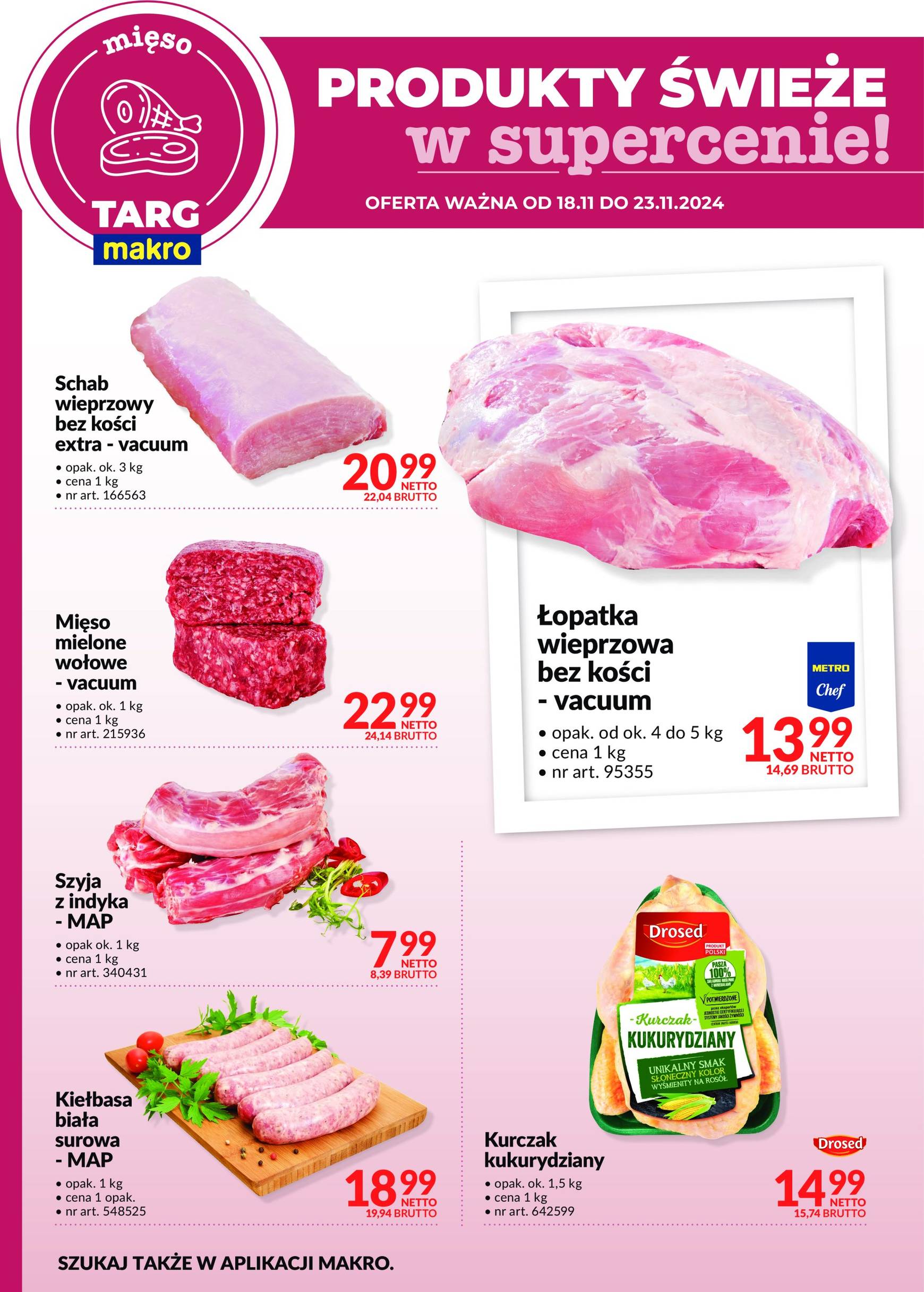 Targ MAKRO - oferta świeża w super cenach! gazetka ważna od 18.11. - 23.11. 4