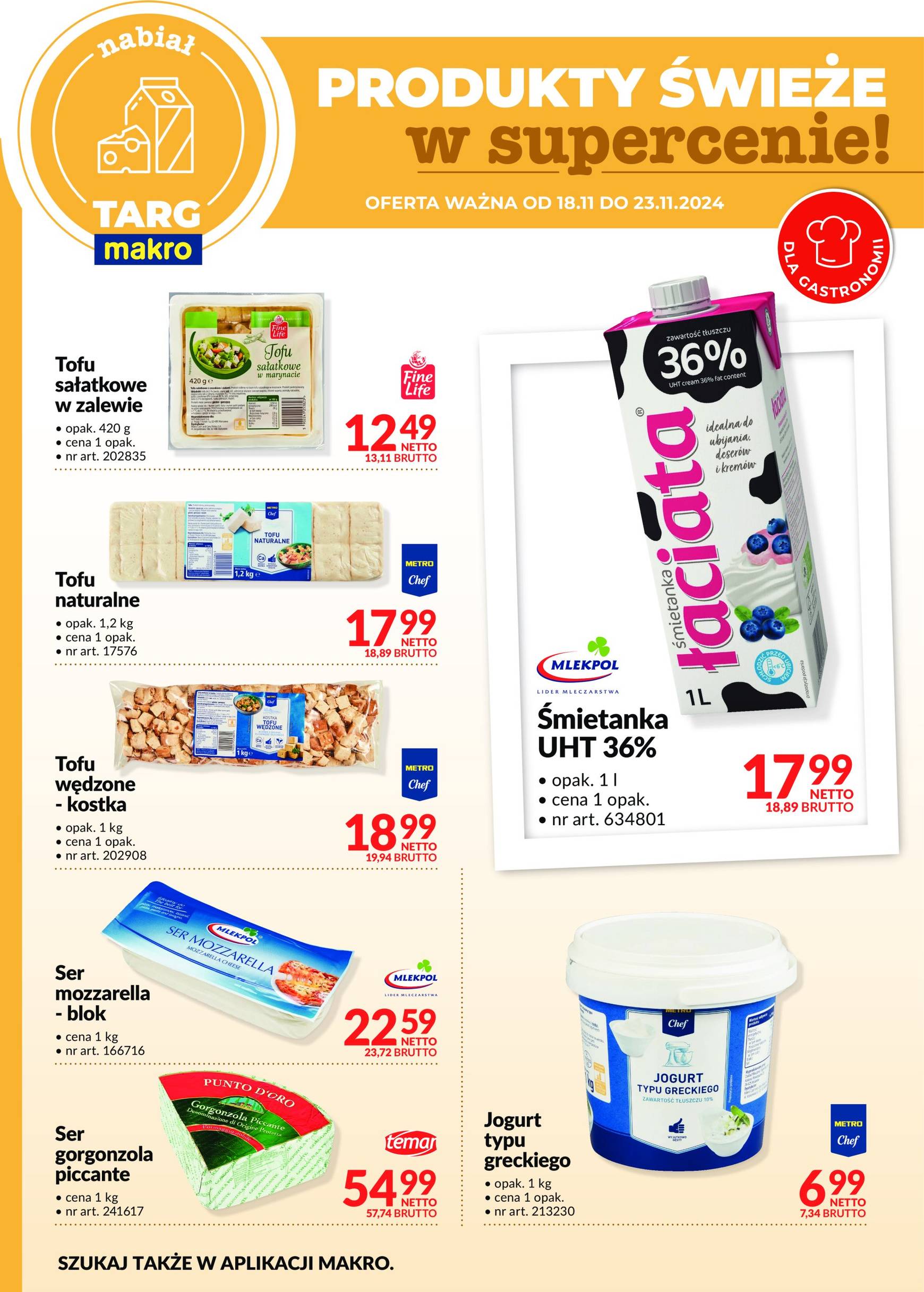 Targ MAKRO - oferta świeża w super cenach! gazetka ważna od 18.11. - 23.11. 9