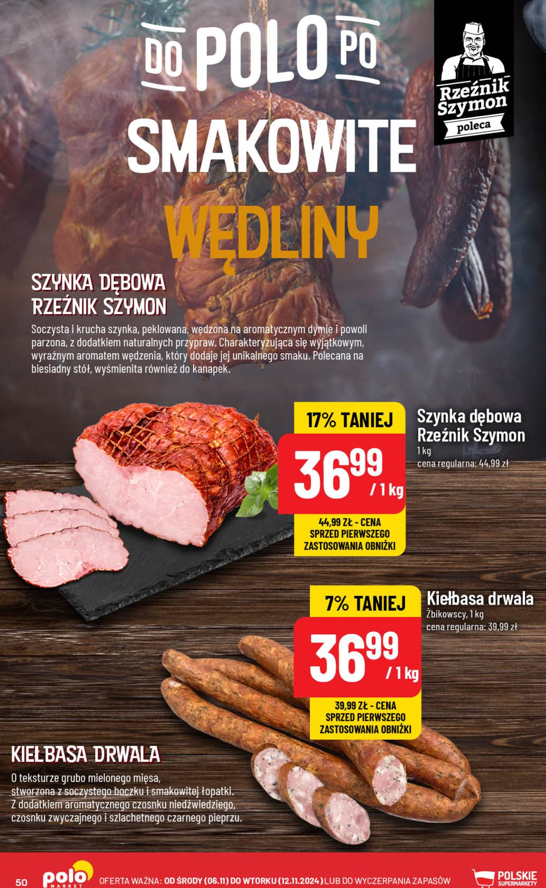 POLO market gazetka ważna od 06.11. - 12.11. 50