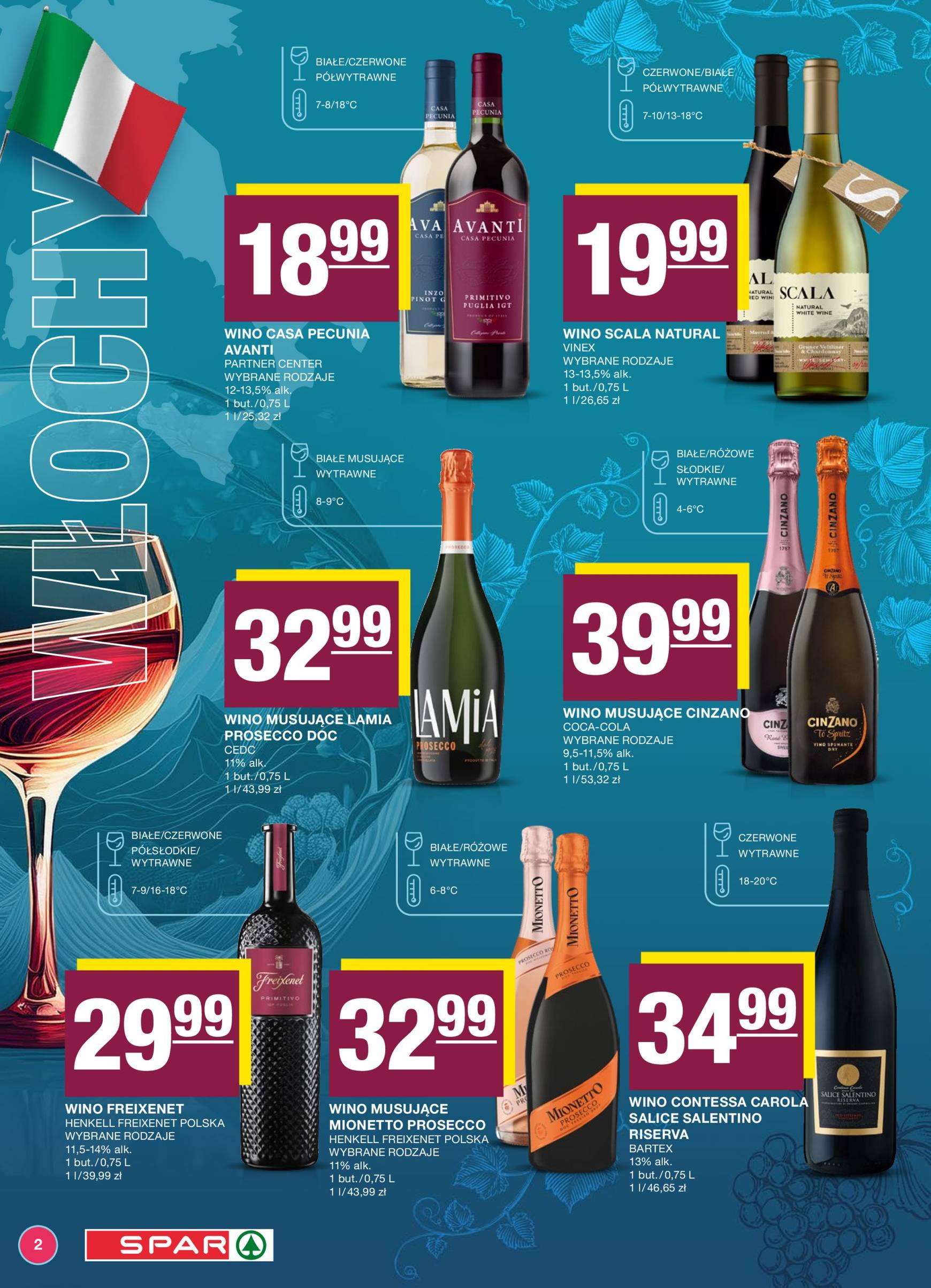 Aktualna SPAR - Katalog alkoholowy gazetka ważna od 02.10. - 20.10. 2