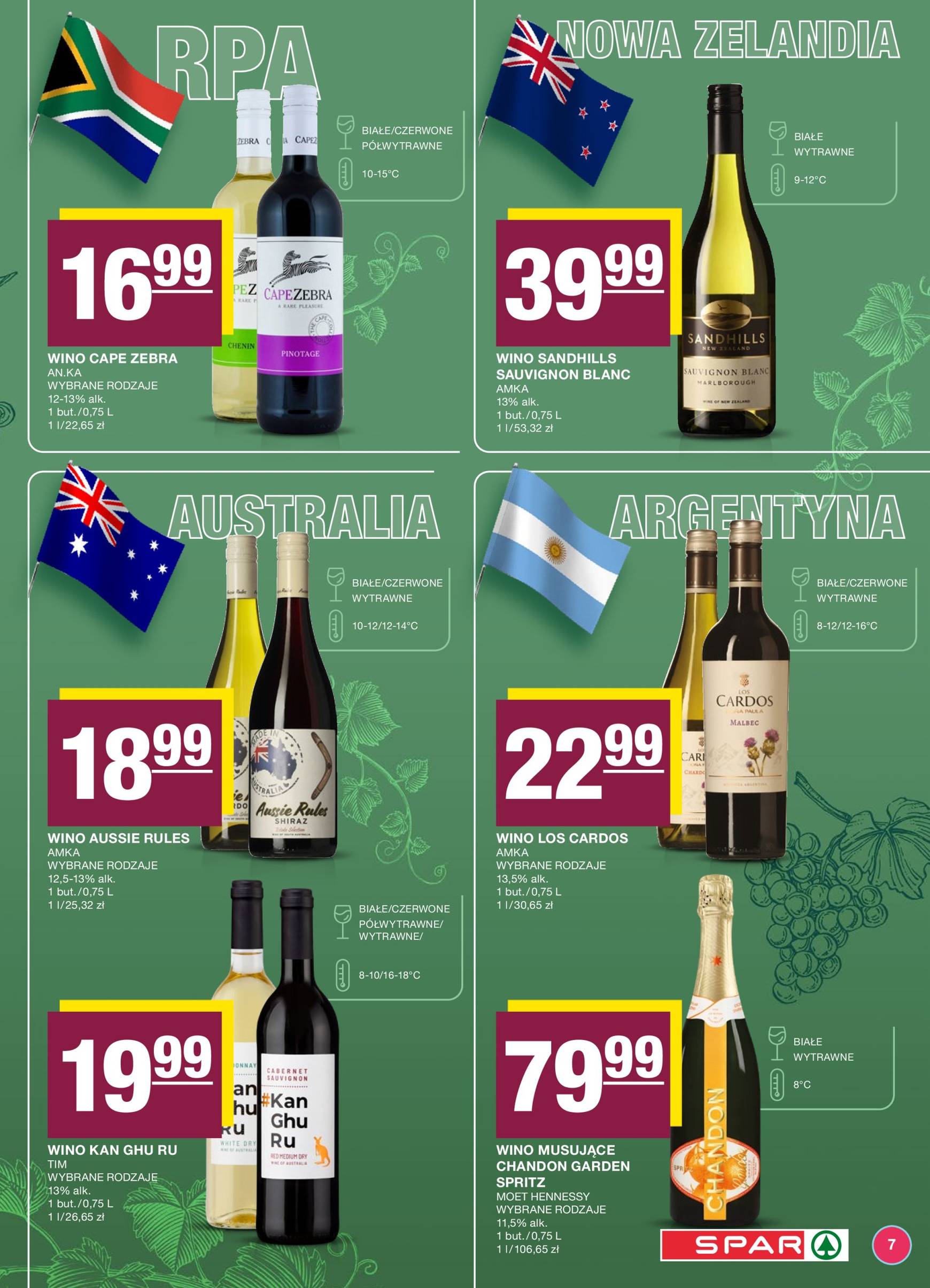 Aktualna SPAR - Katalog alkoholowy gazetka ważna od 02.10. - 20.10. 7